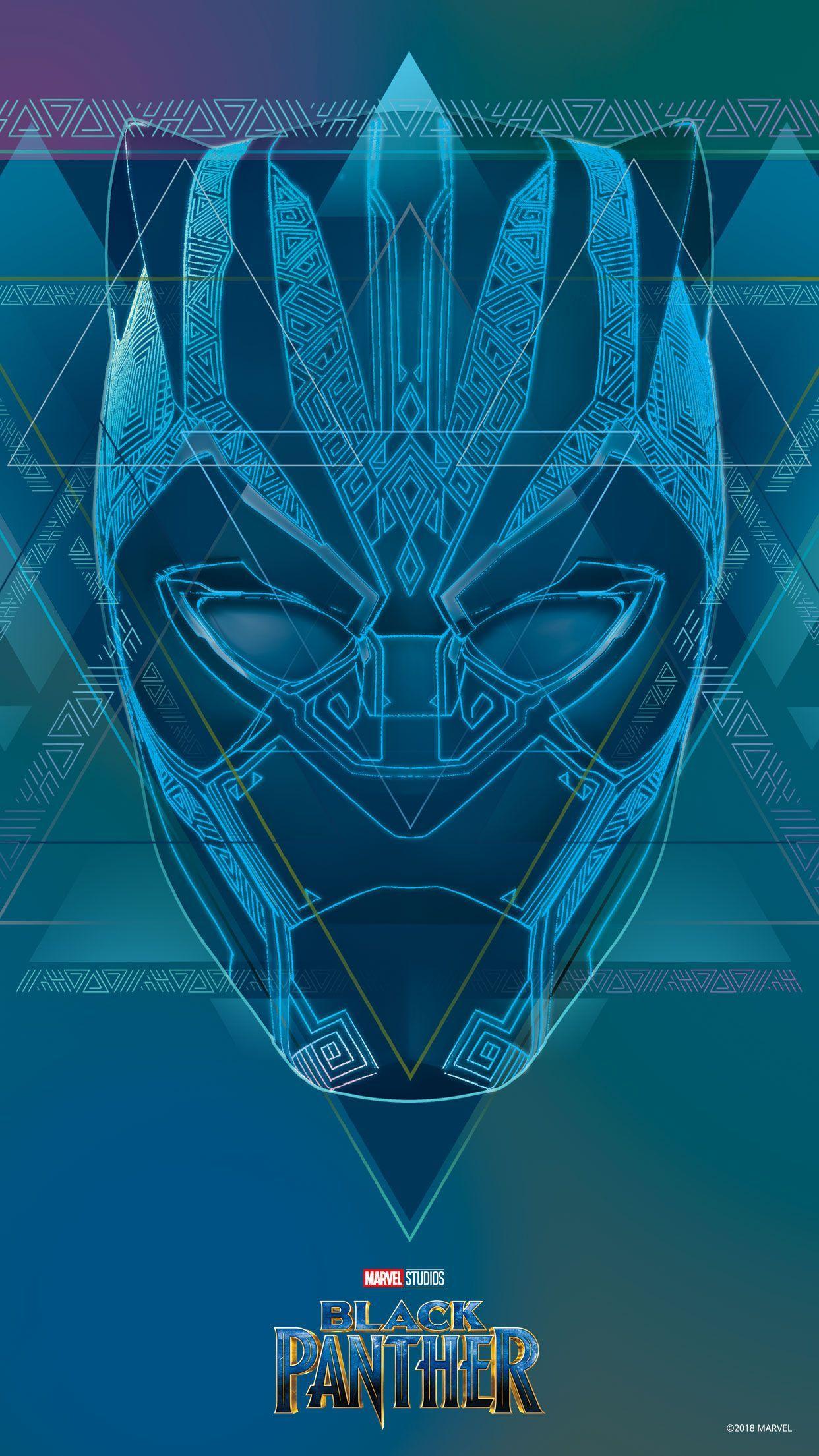 Keep it slick with these Black Panther mobile wallpaper. Random