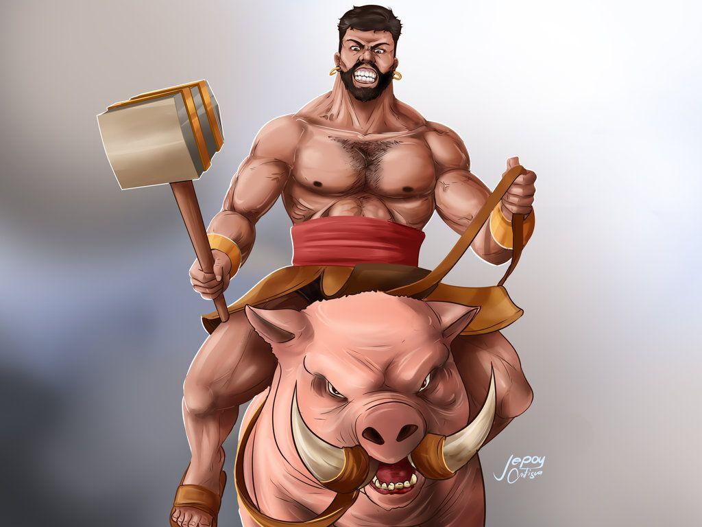 hog rider (Clash Of Clans)