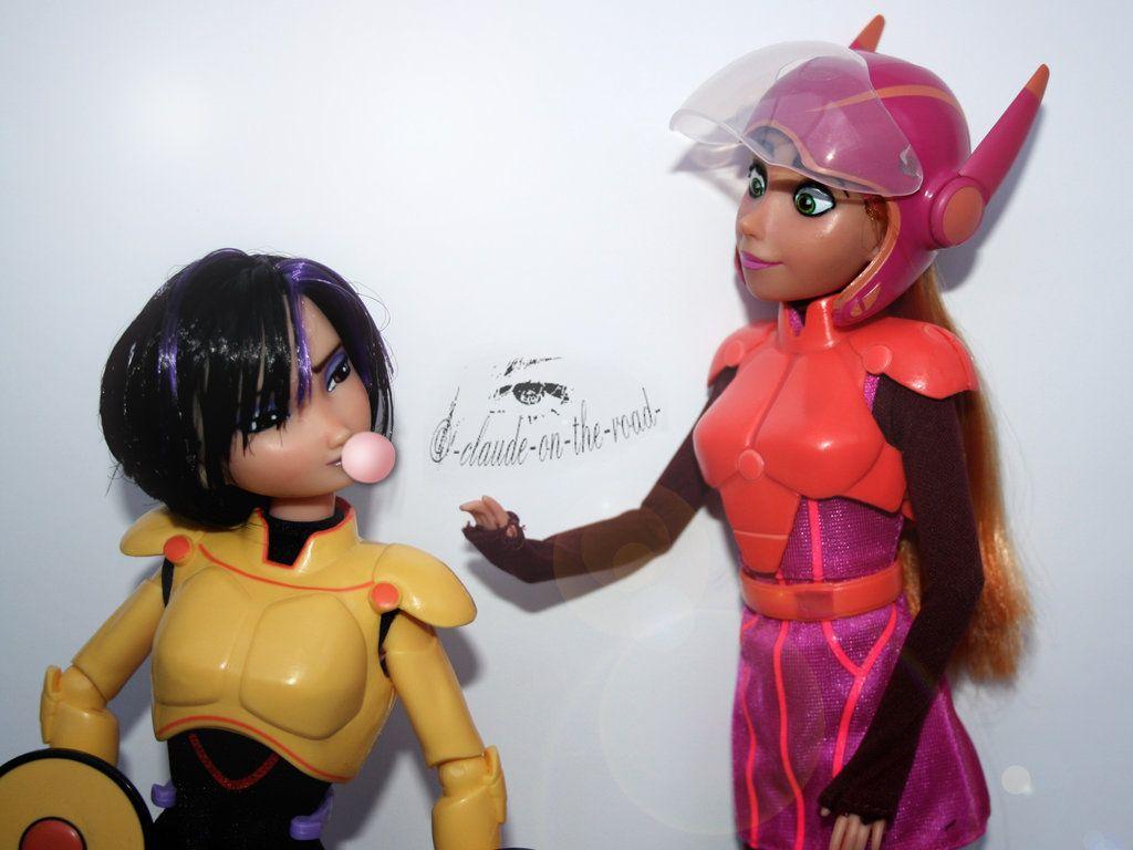 GoGo Tomago And Honey Lemon Doll Repaints By The Art Of Claude