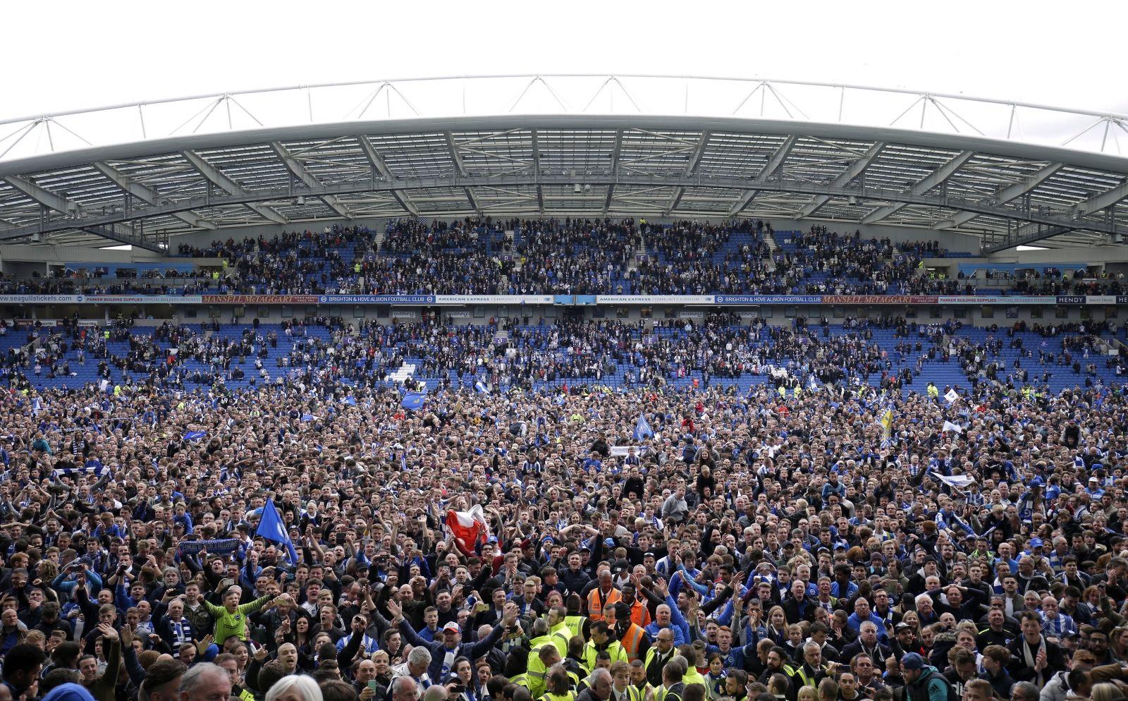 Brighton and Hove Albion promoted to the Premier League