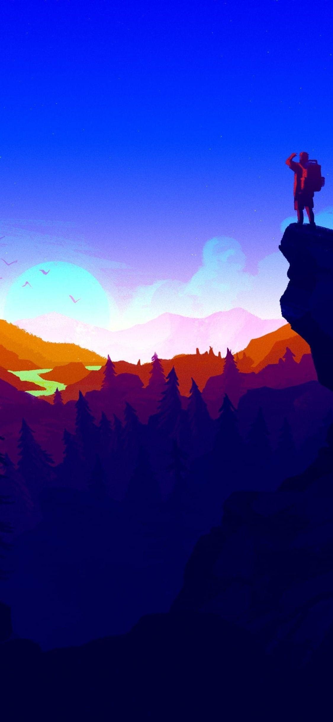 Firewatch 4k iPhone X, iPhone 10 HD 4k Wallpaper, Image