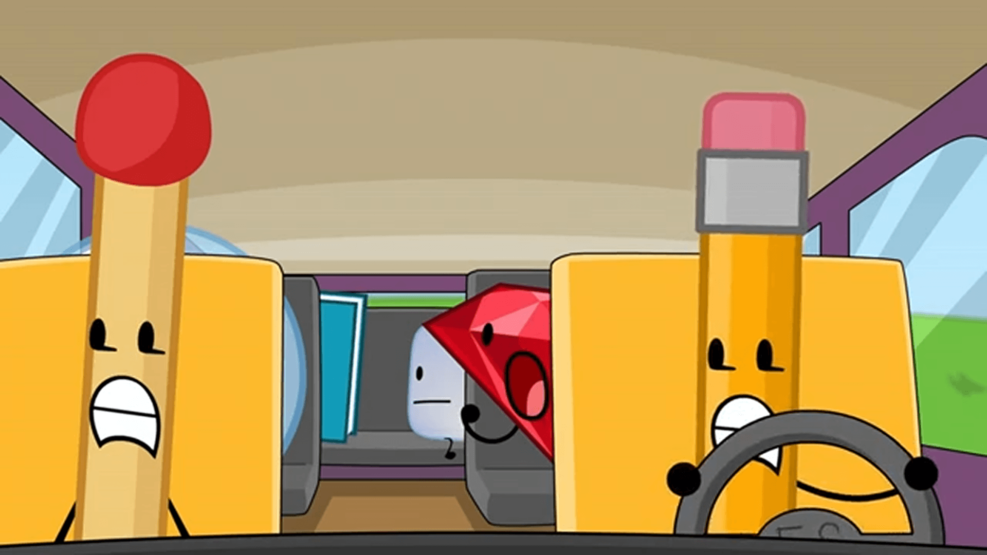 BFDI [ Wallpaper for your PC ]  Battle, Island wallpaper, Simple