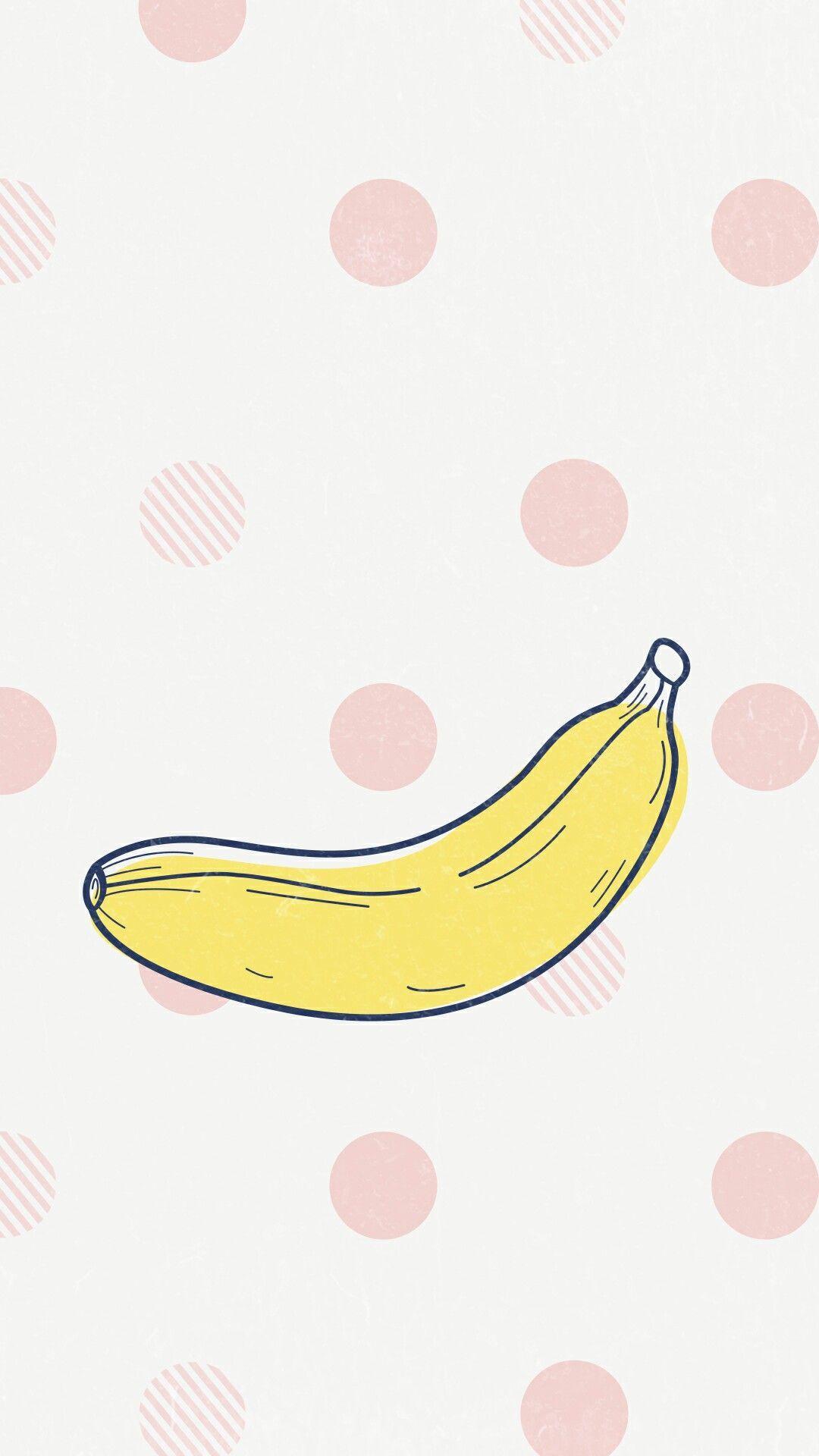 Banana wallpaper, iPhone wallpaper
