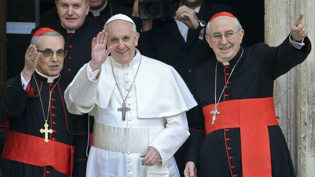 Pope Francis cardinal religion catholic men males people z wallpaper