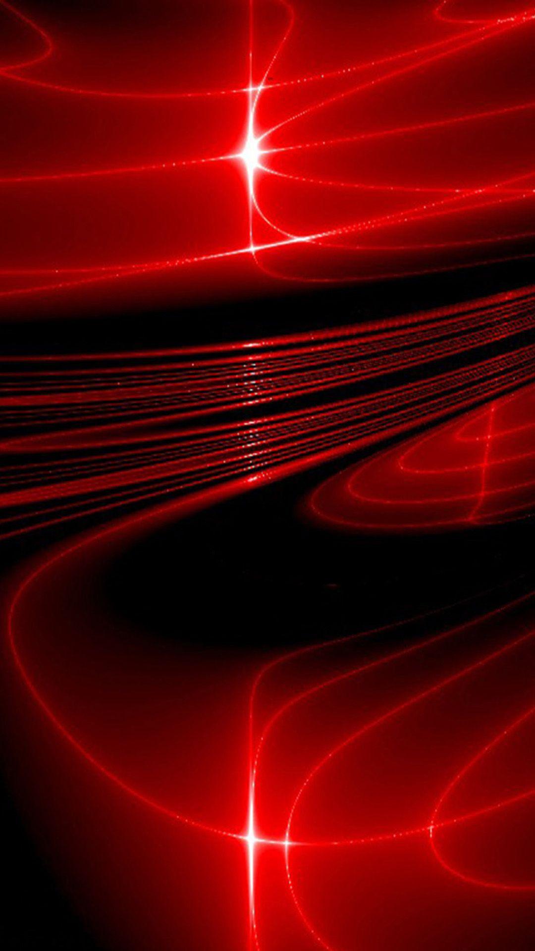 3D red iPhone 8 Wallpapers