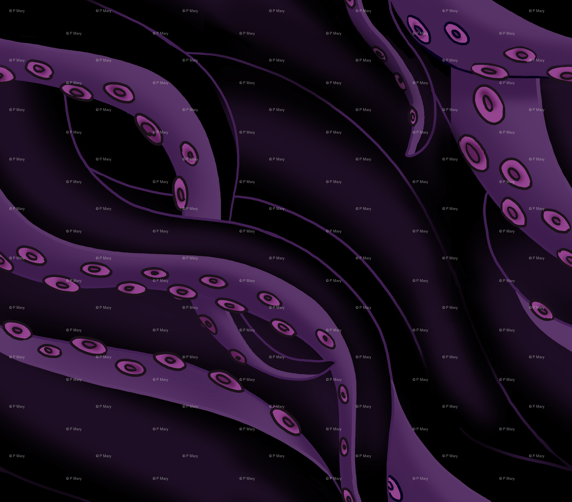 Purple Tentacles wallpaper