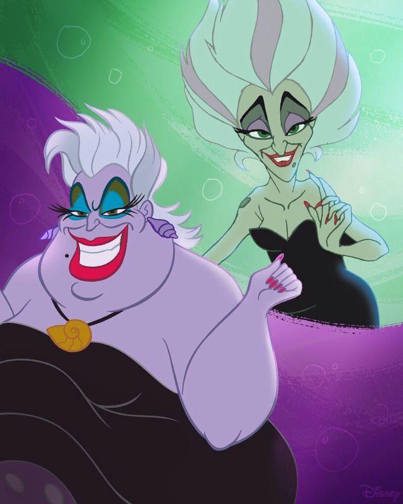 Villains. Ursula and Disney