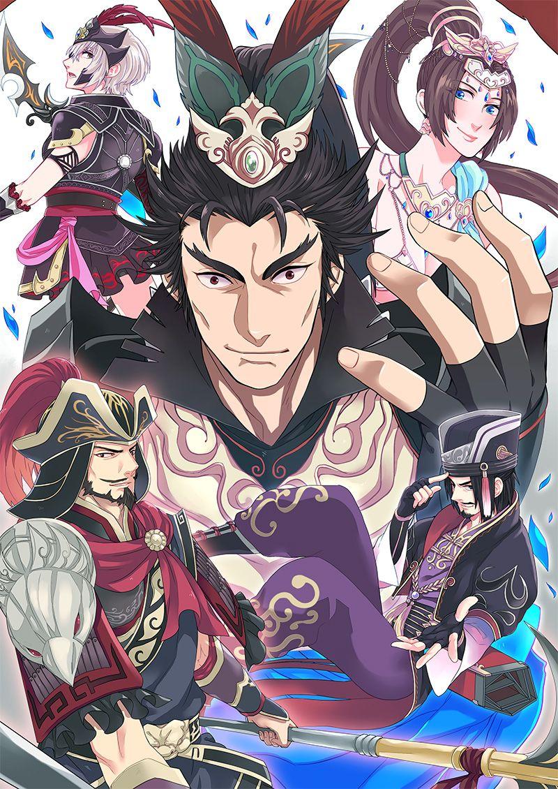 Lü Bu Warriors. Anime Image Board