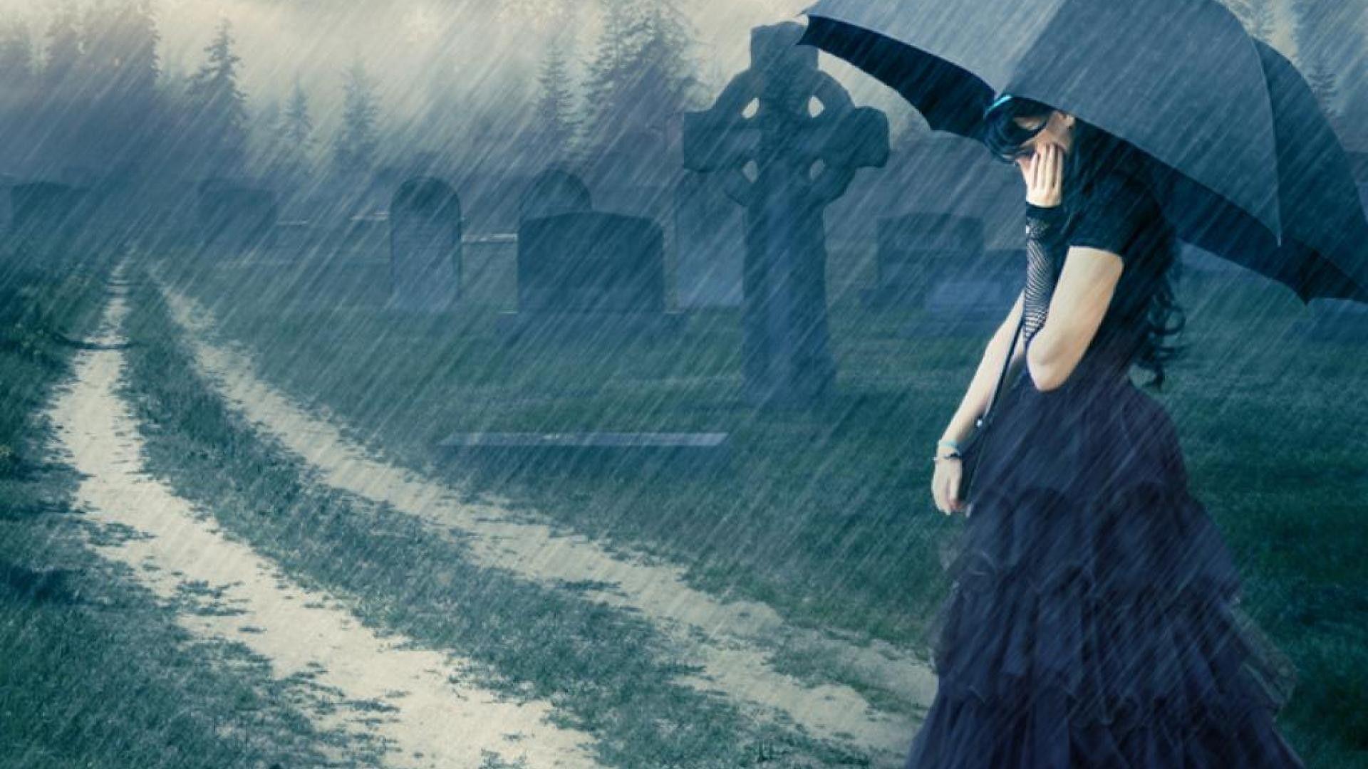 Raining HD Wallpaper
