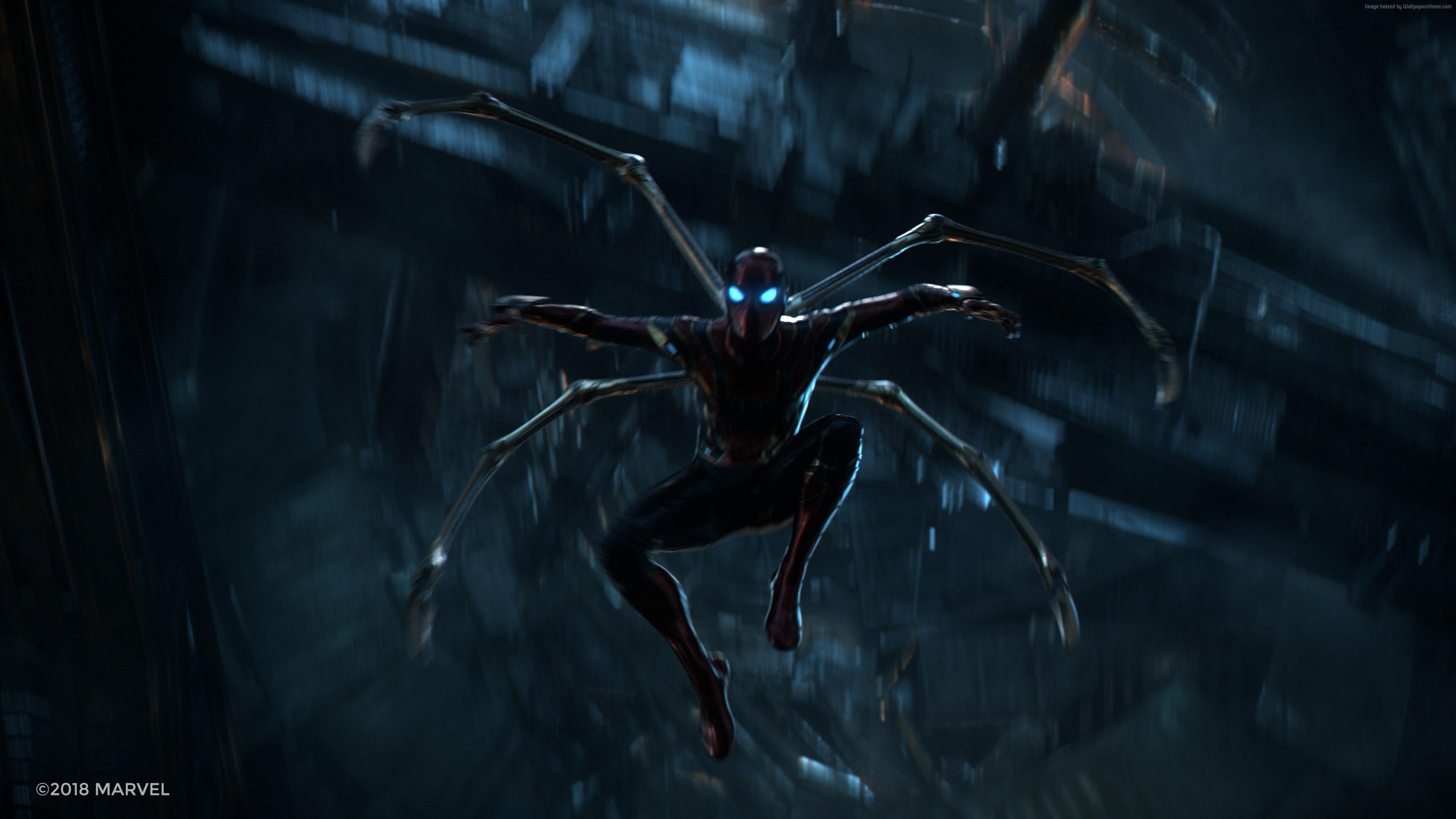 Wallpaper Avengers: Infinity War, Iron Spider, 4K, Movies 4k
