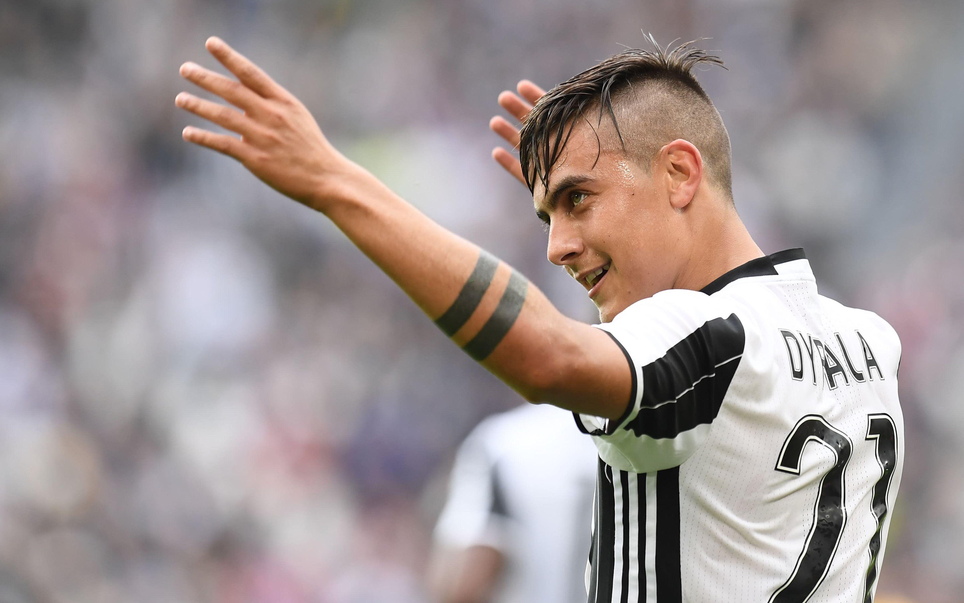 Download 4k wallpaper Juventus, goal, Paulo Dybala, match