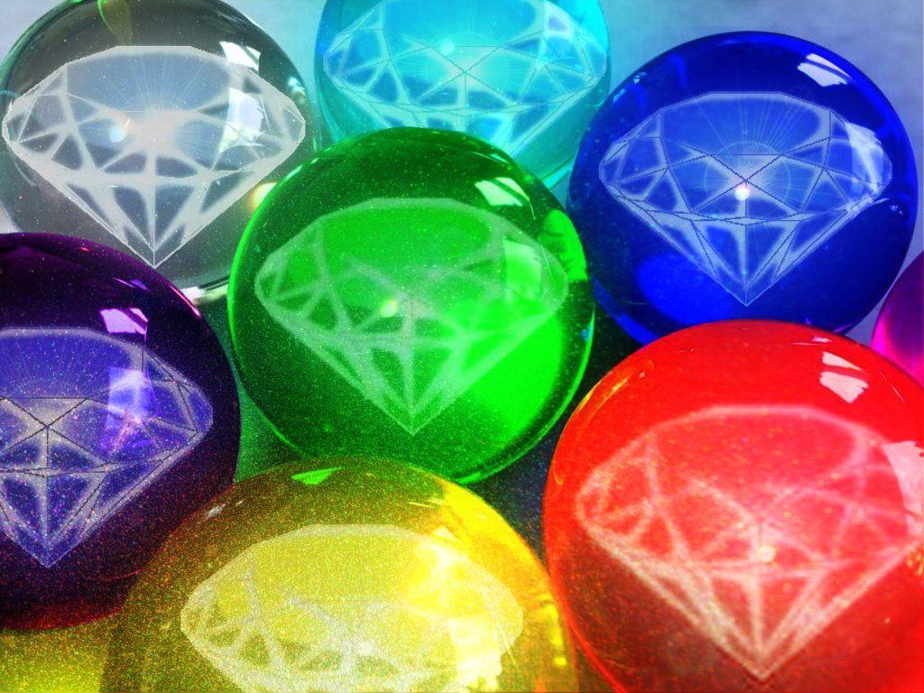 Chaos emeralds in glass balls