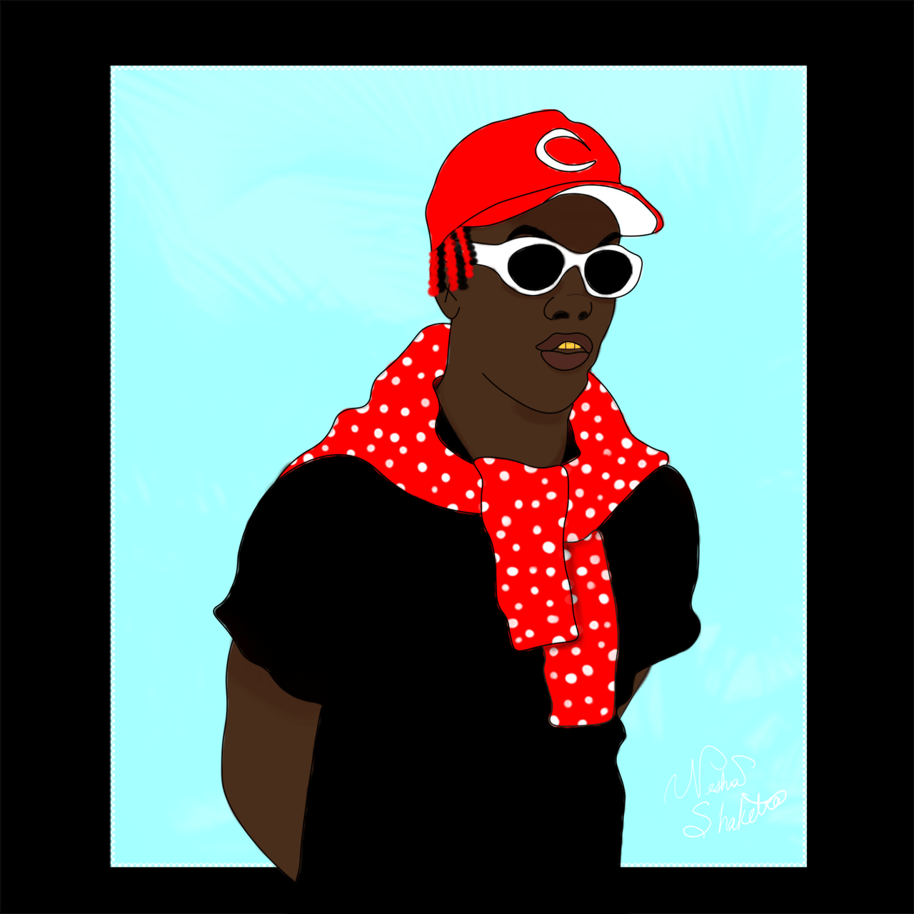 lil yachty cartoon wallpaper