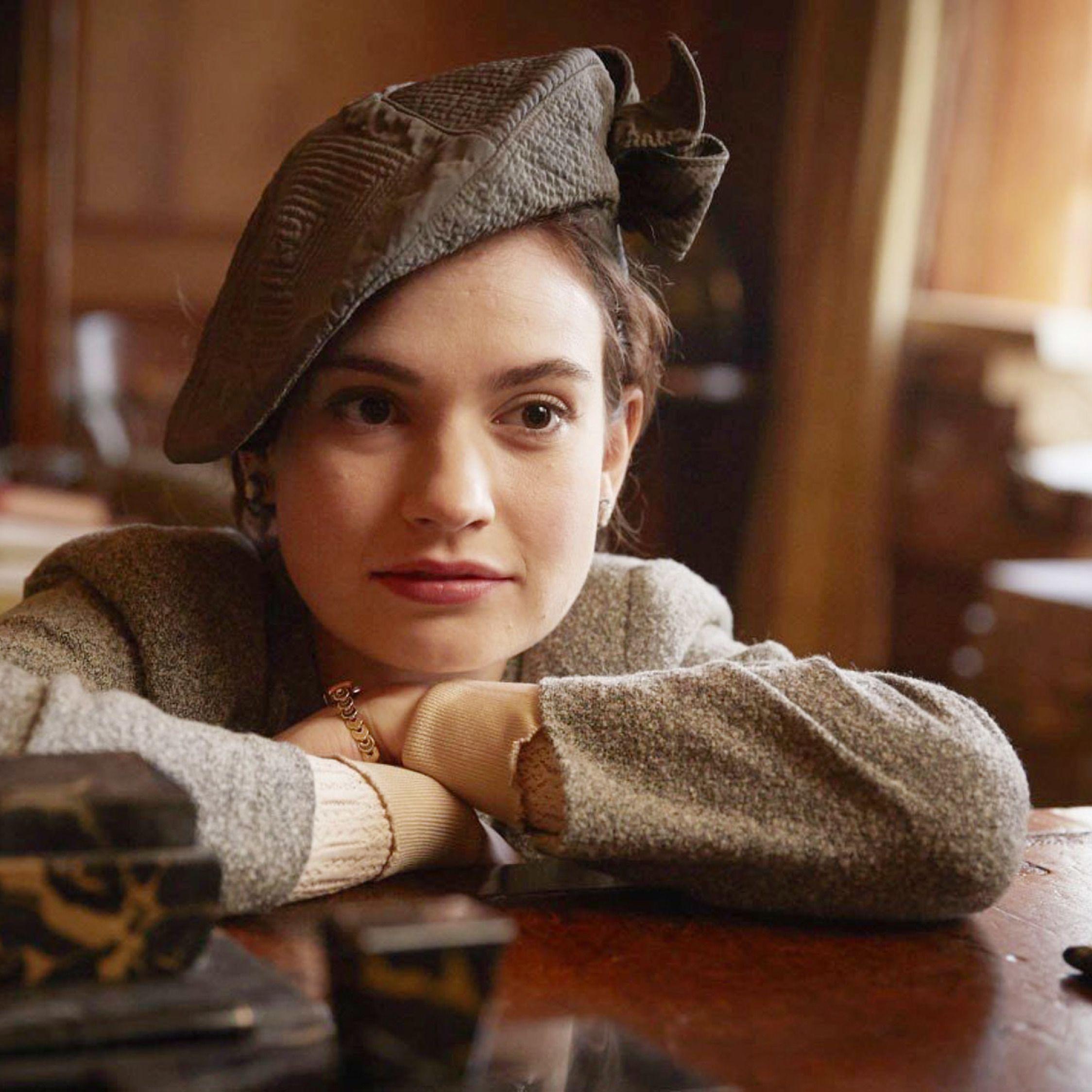 Download Lily James In The Guernsey Literary And Potato Peel Pie.