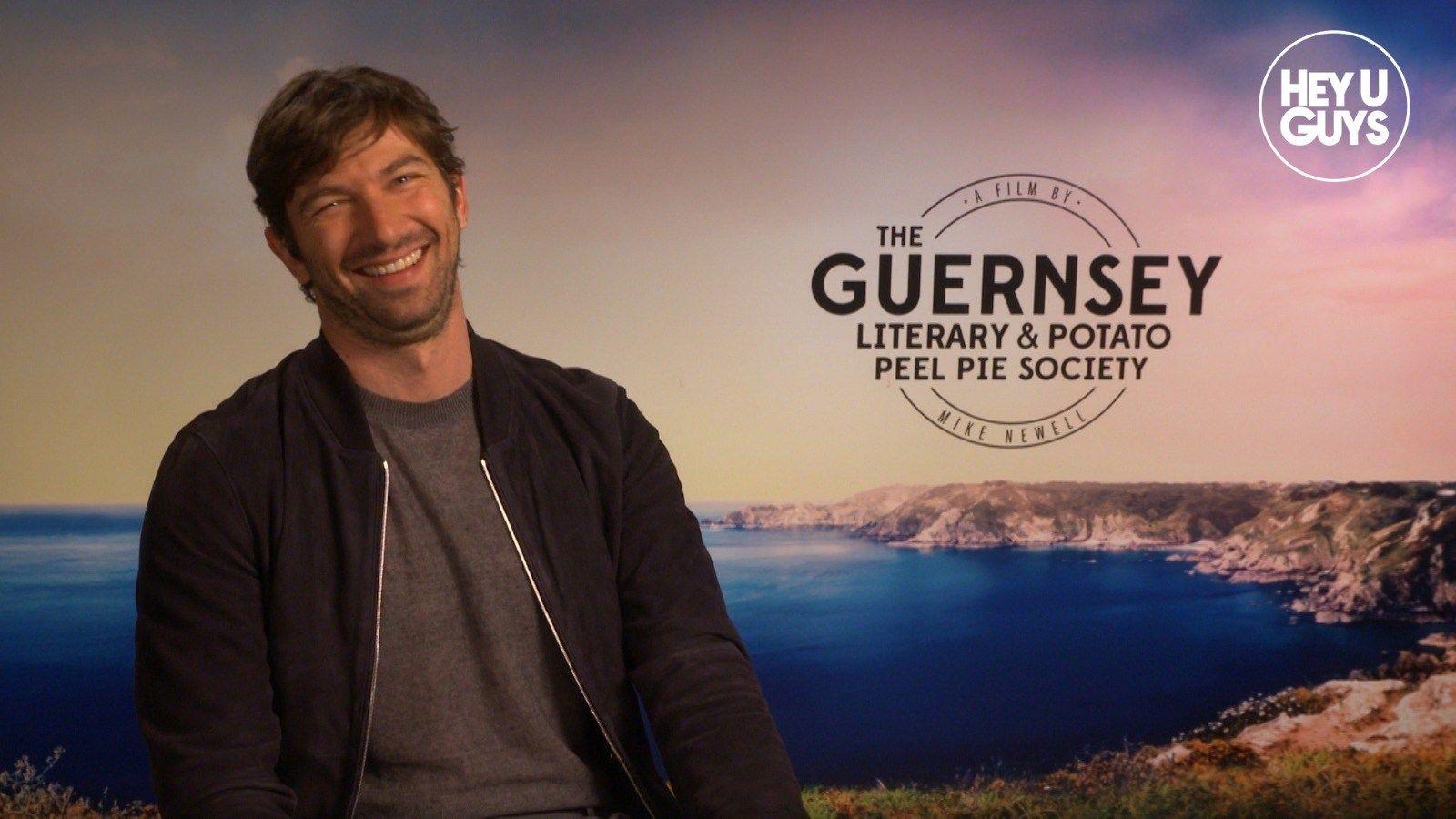 Michiel Huisman on The Guernsey Literary & Potato Peel Pie Society