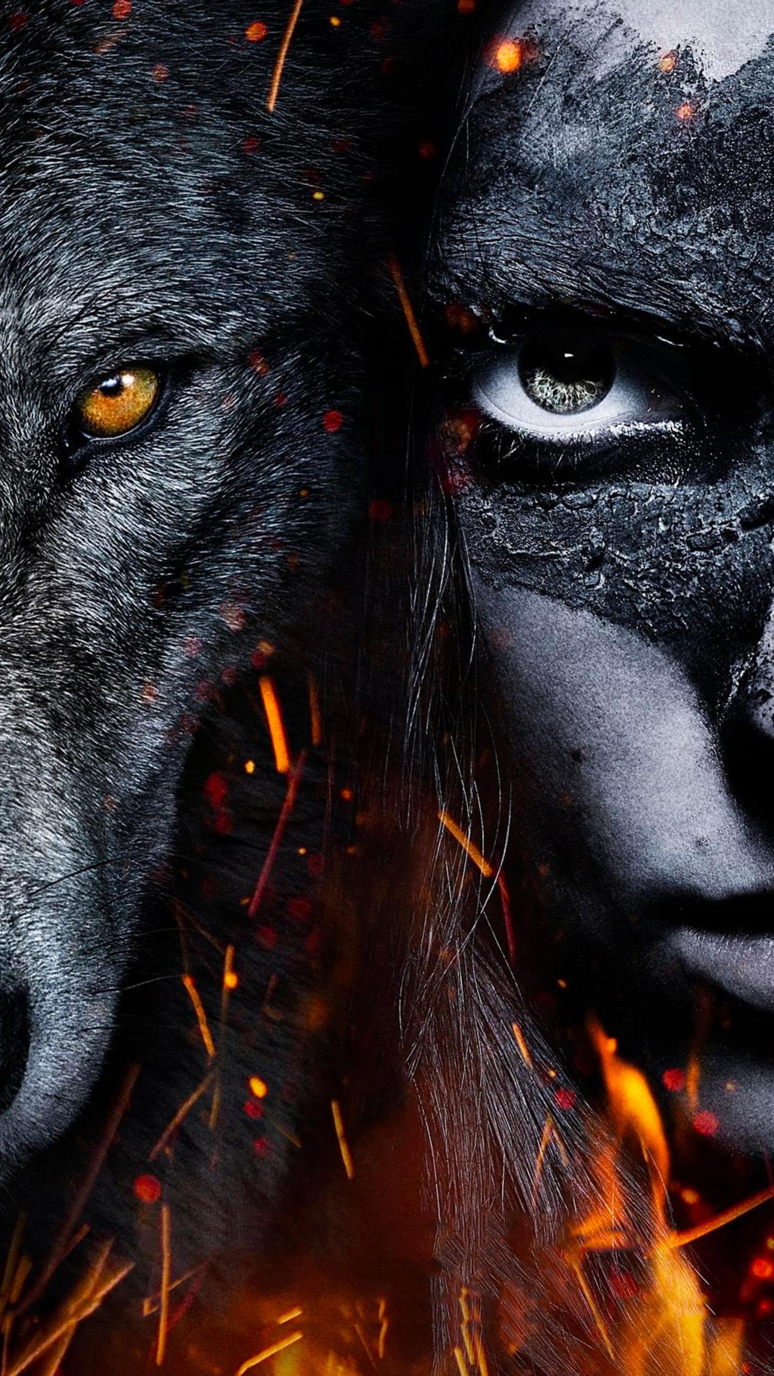 HD wallpaper Alpha 2018 poster movie lup face wolf eyes  Wallpaper  Flare