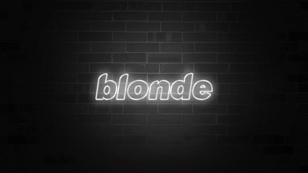 BTFXDesigns.com Frank Ocean blond(e) neon sign