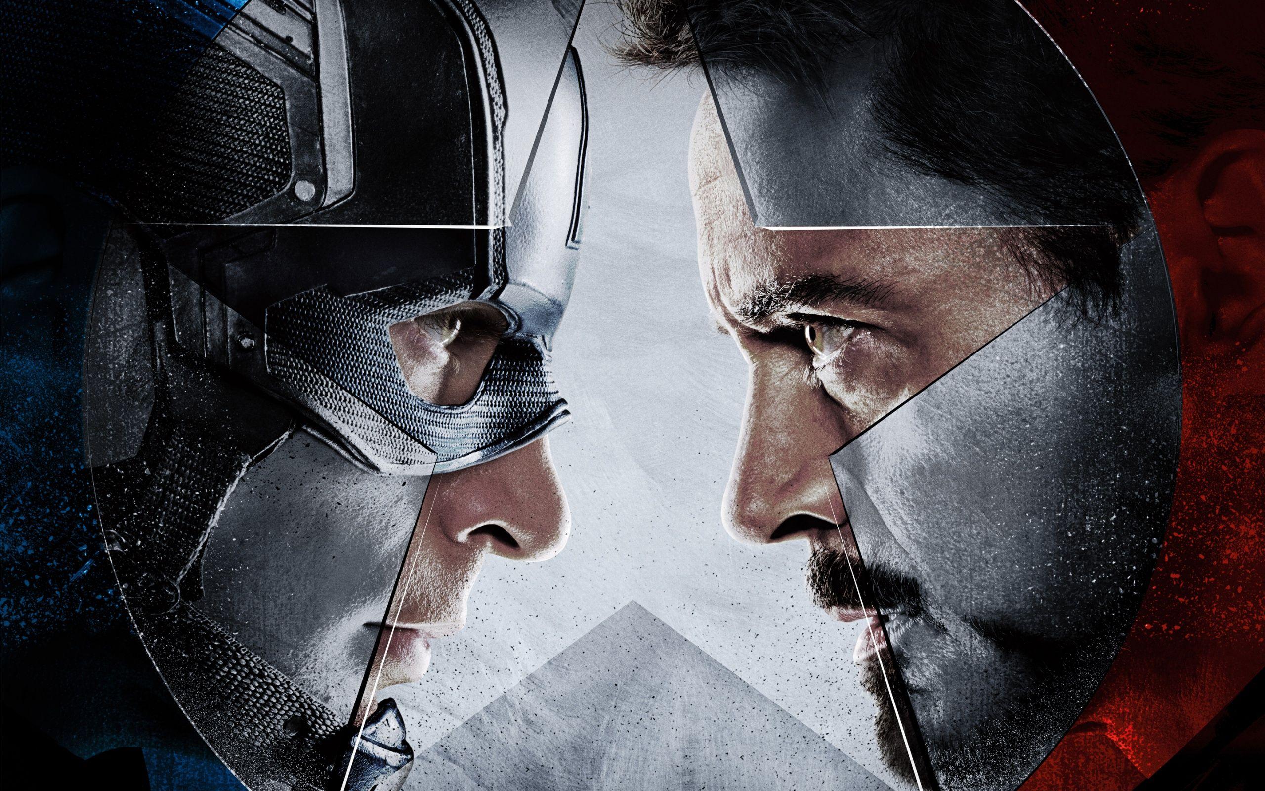 Captain America Vs Iron Man 2016 Wallpaper in jpg format for free