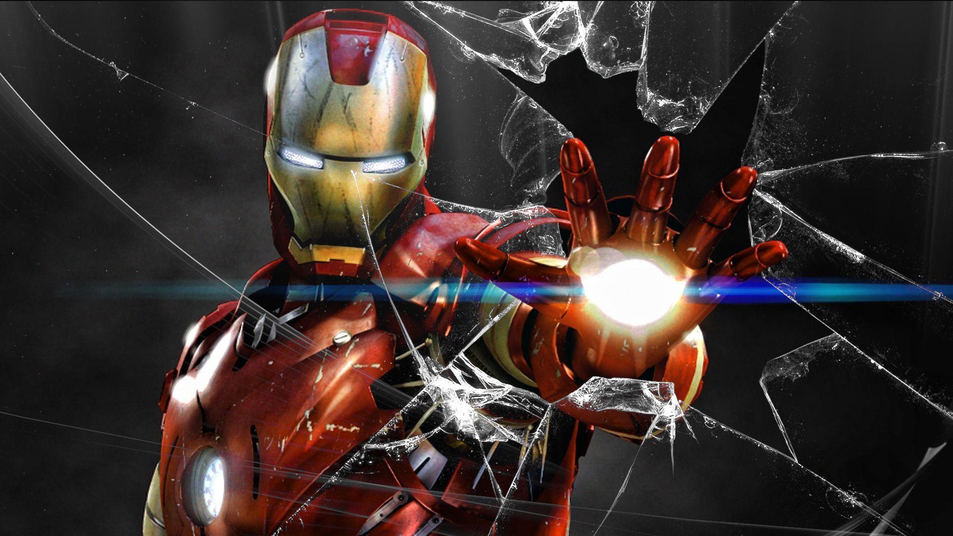 Captain America vs Iron Man HD desktop wallpaper Widescreen