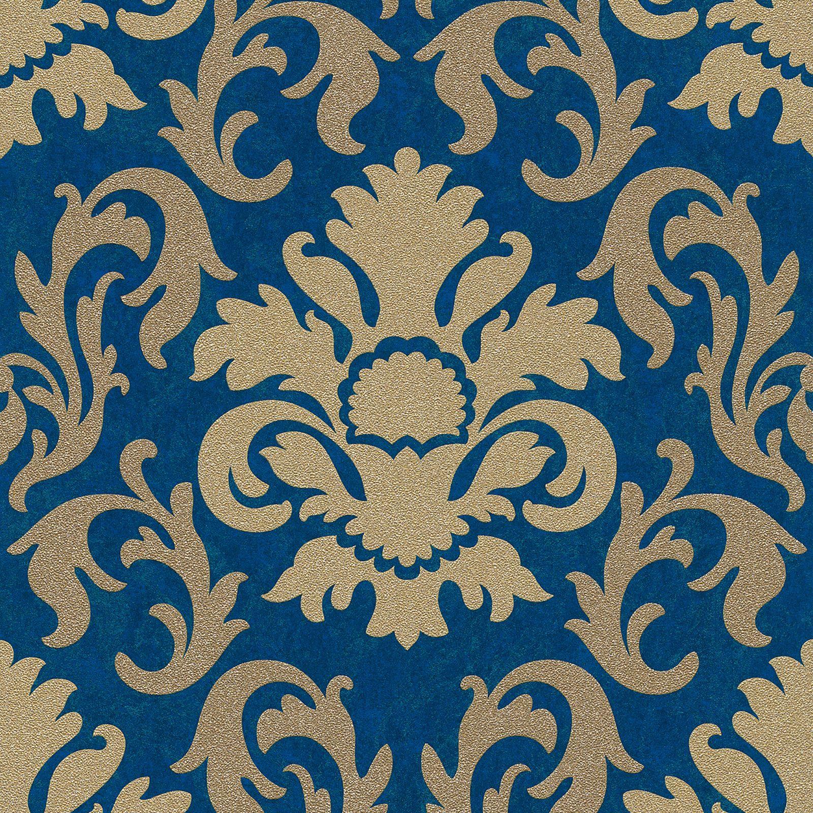 Blue Gold Wallpaper 5 Wallpaper And