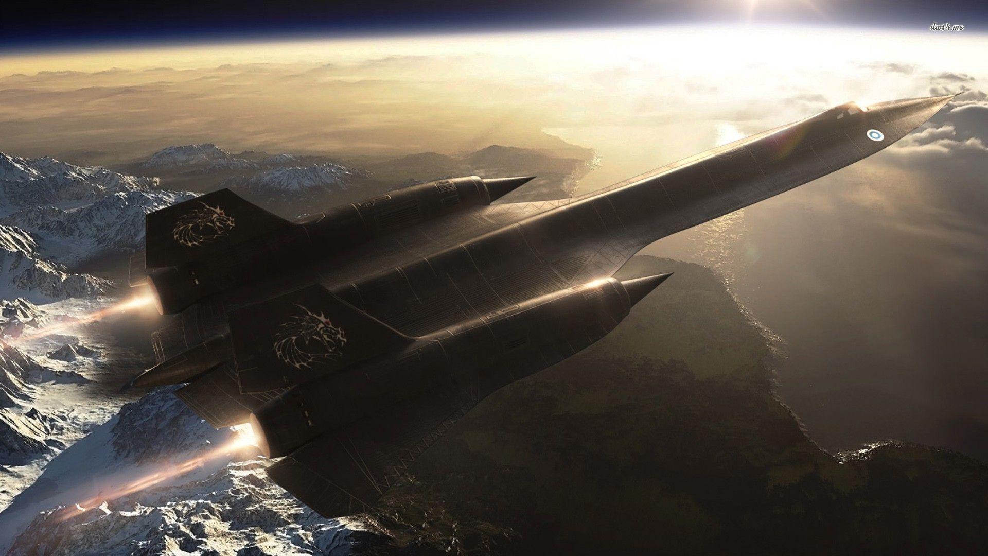 Lockheed SR 71 Blackbird Wallpaper 3 X 1080