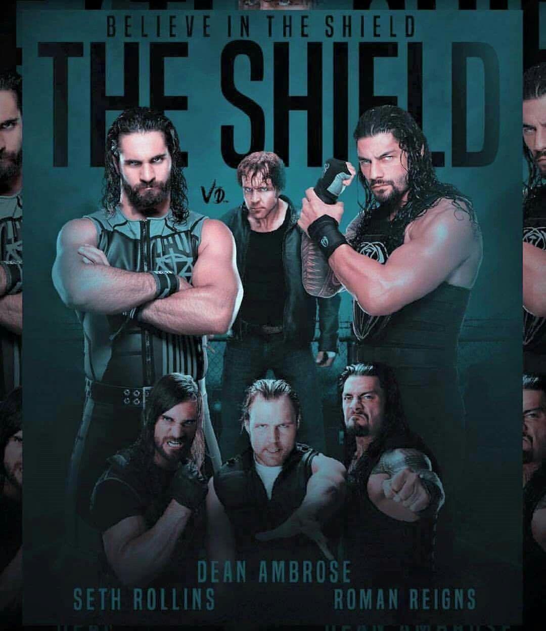 Roman Reigns Dean Ambrose Seth Rollins Wallpaper Wp0011075