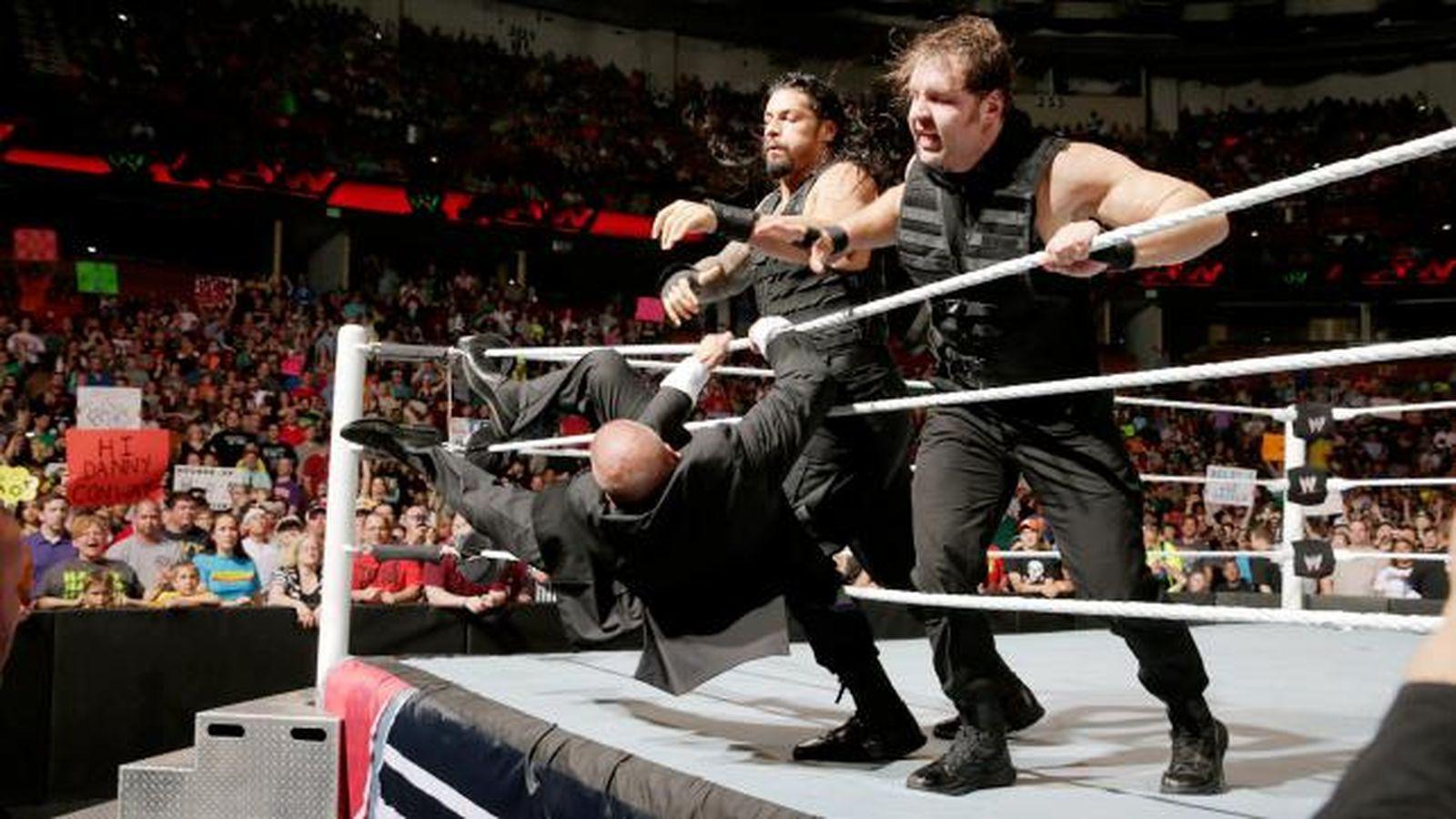 Desktop Cant Wait To See Dean Ambrose Roman Reigns Kick Seth Rollins