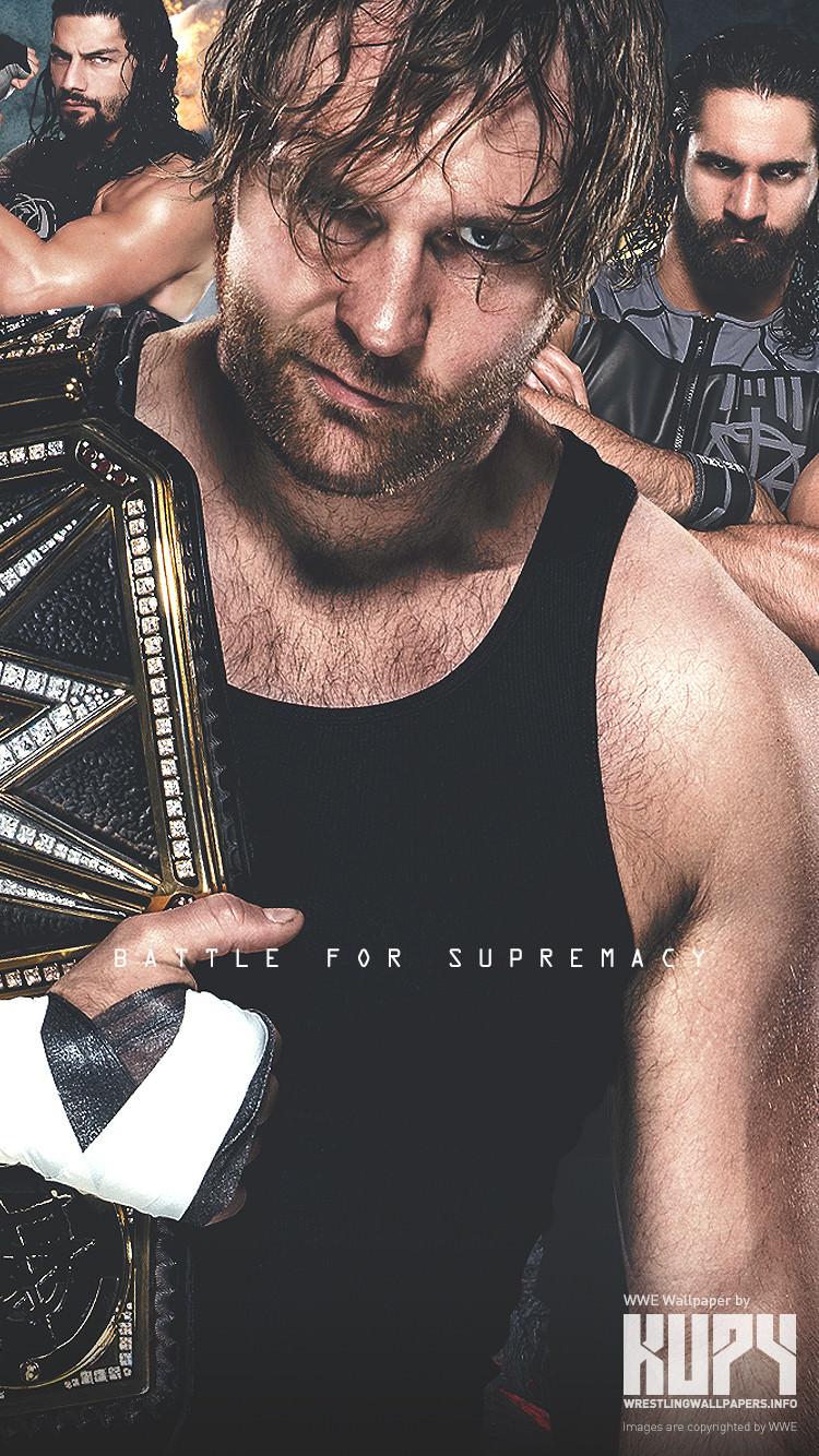 NEW Battle for Supremacy: Dean Ambrose (c) vs. Seth Rollins vs