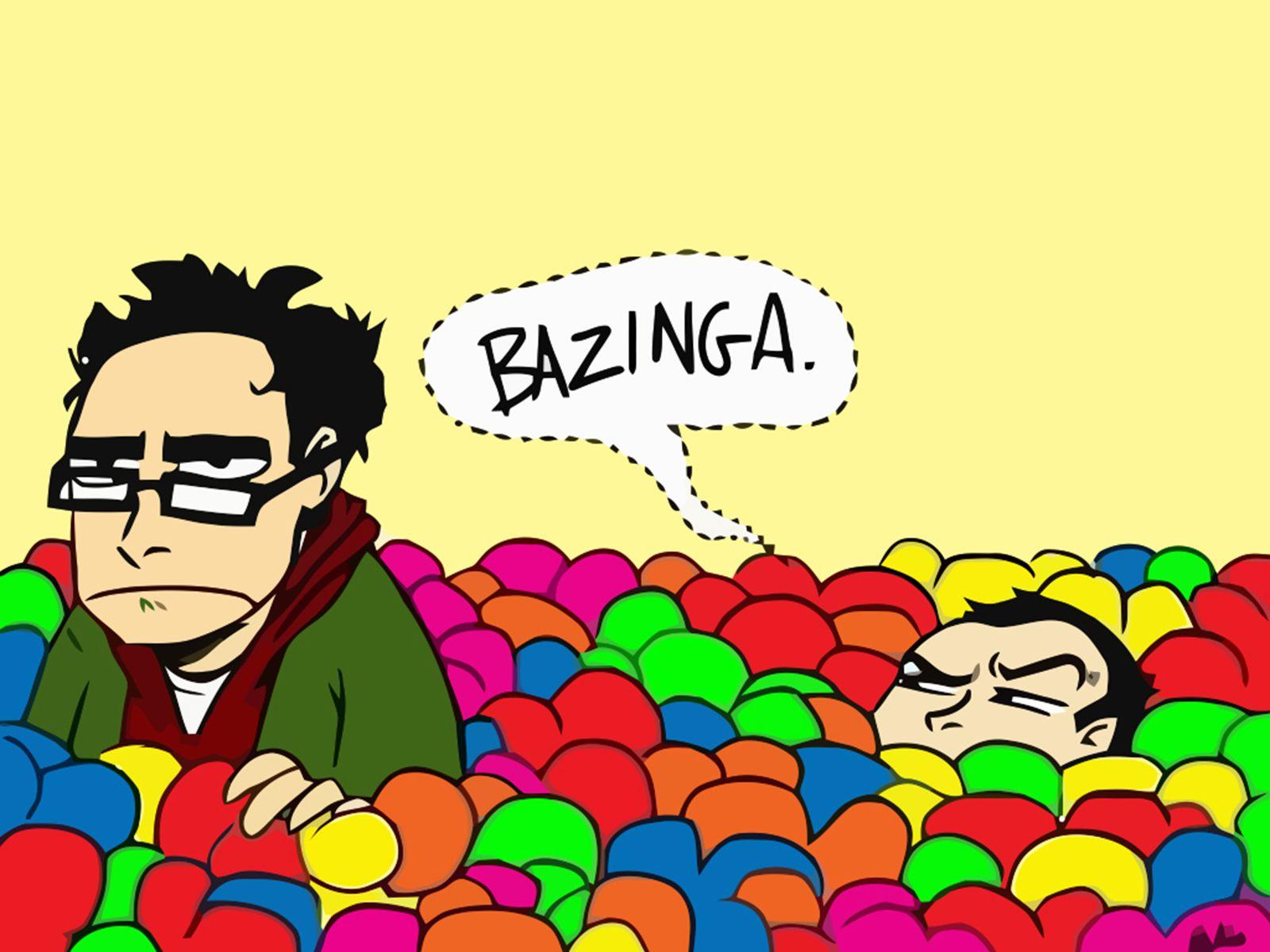 Big Bang Theory Bazinga, High Definition, High Quality