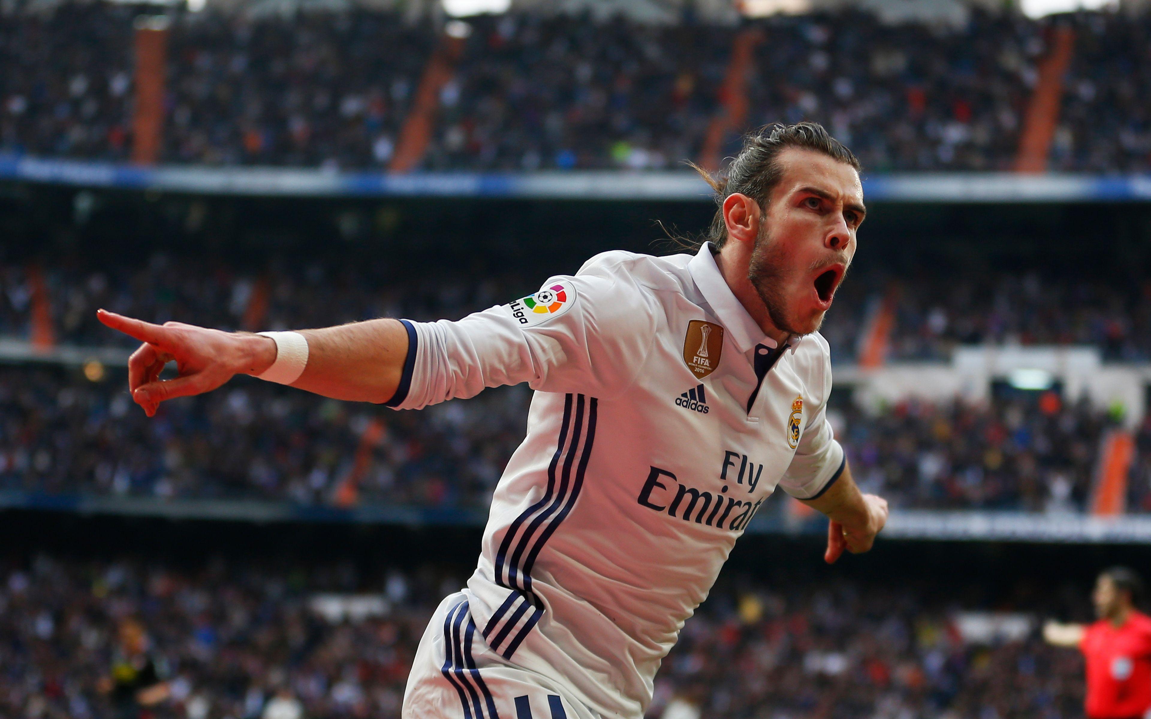Download wallpaper Gareth Bale, 4k, Real Madrid, Welsh football