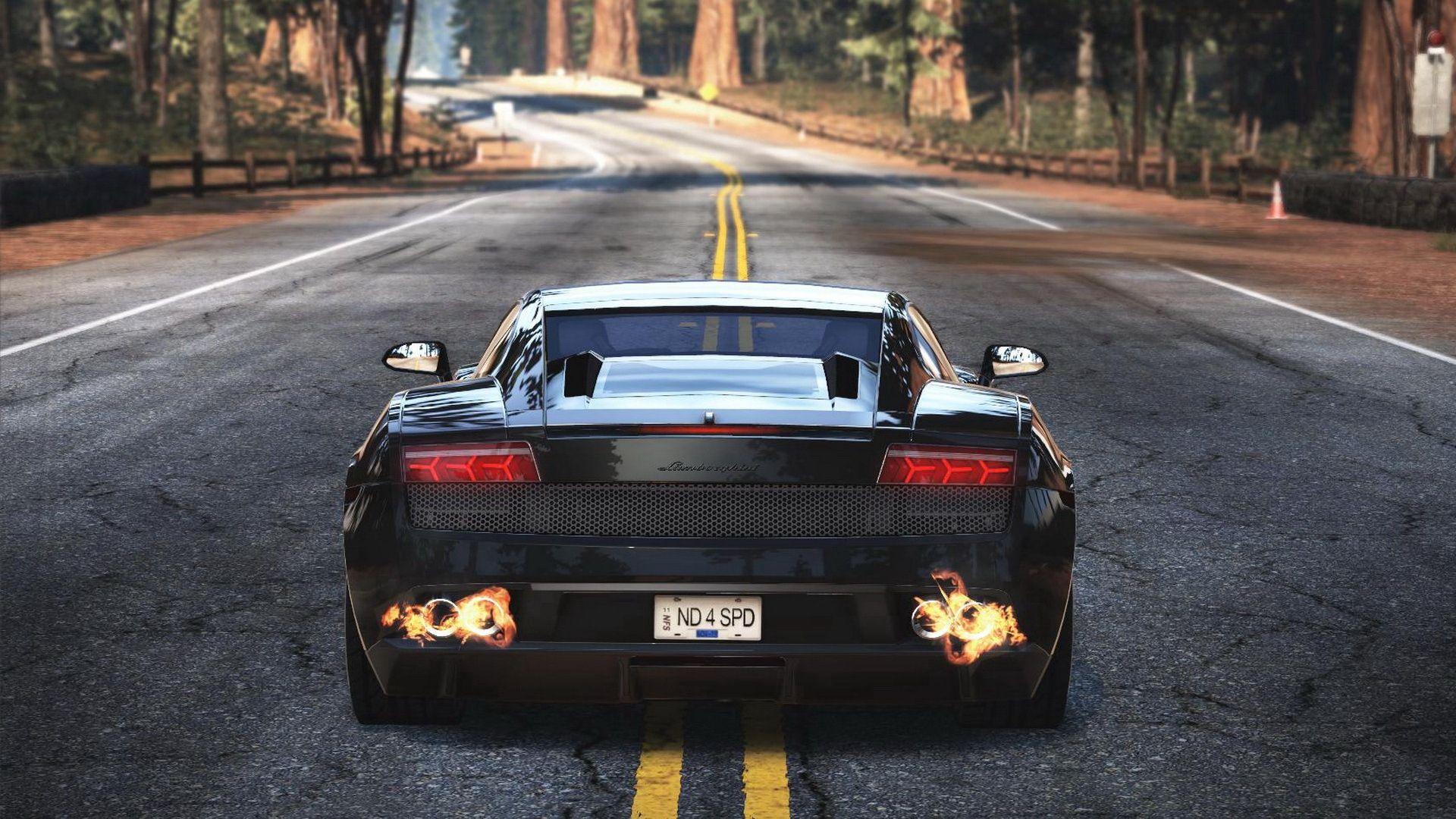 Wallpaper Need for Speed Hot Pursuit Lamborghini