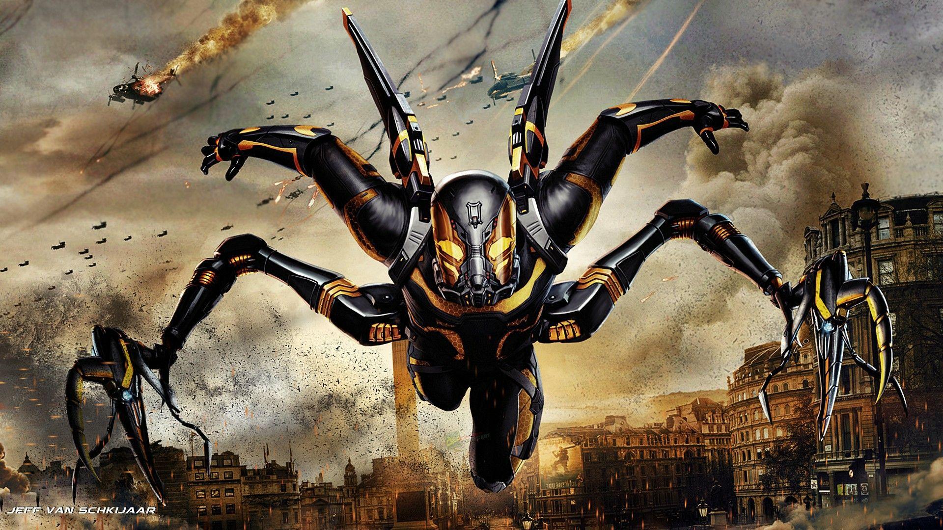 Ant Man Yellow Jacket Movie Image