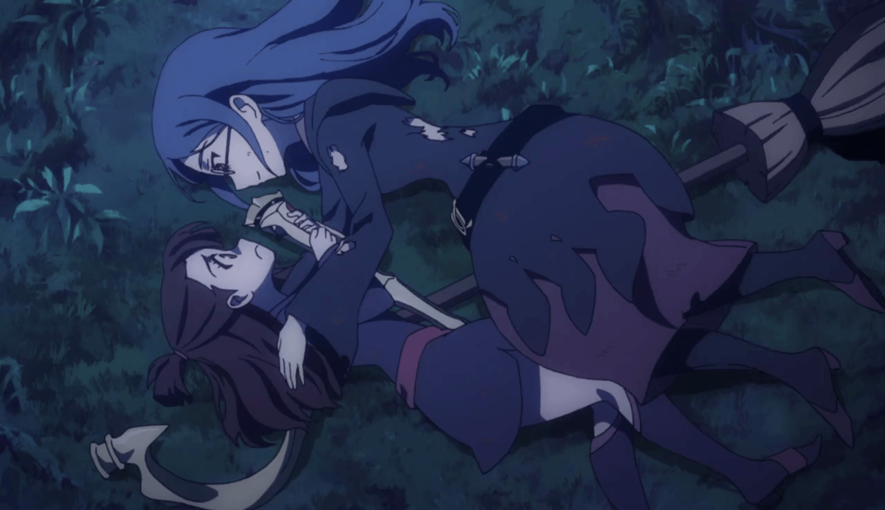 Here's A Cute, Out Of Context Picture Of Akko And Ursula Chariot