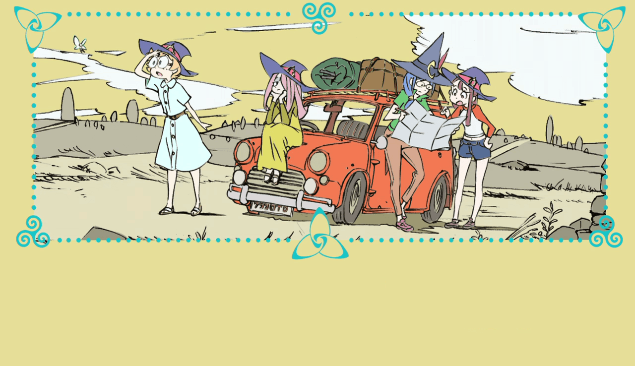 Little Witch Academia ED Wallpaper