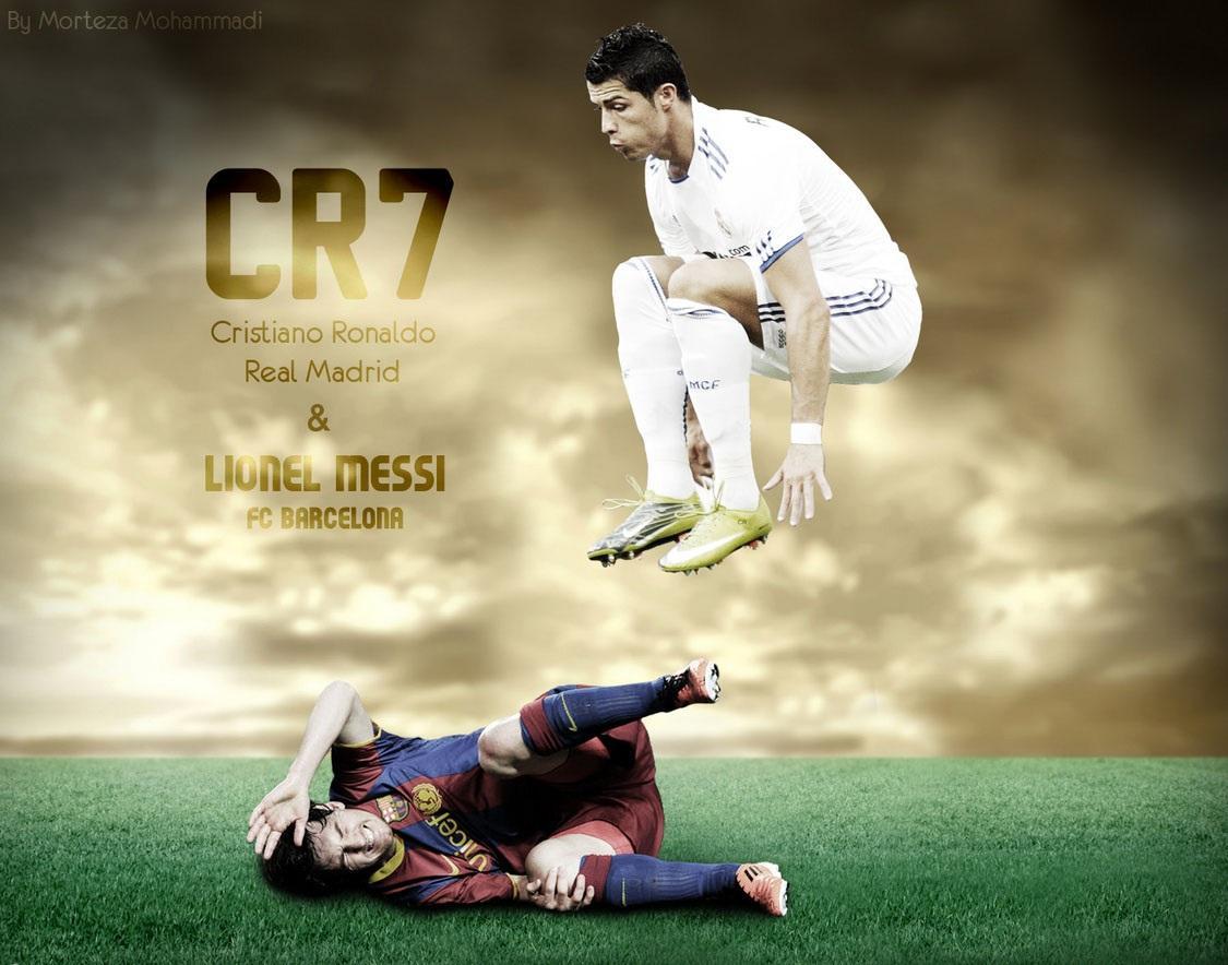 ALL SPORTS PLAYERS: Cristiano Ronaldo vs Lionel Messi 2013 Wallpaper