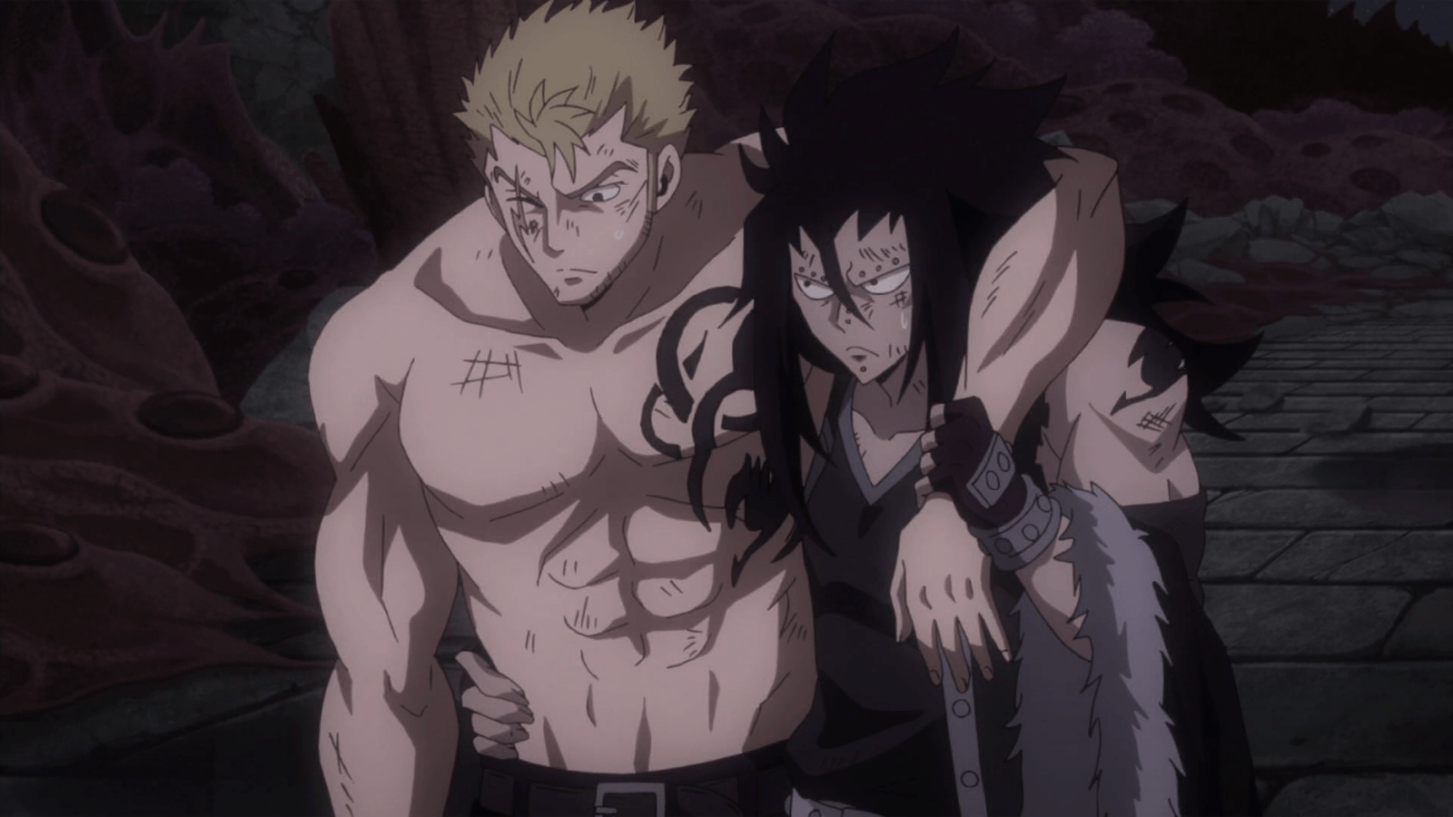 Laxus and Gajeel (Fairy Tail Ep 256).png