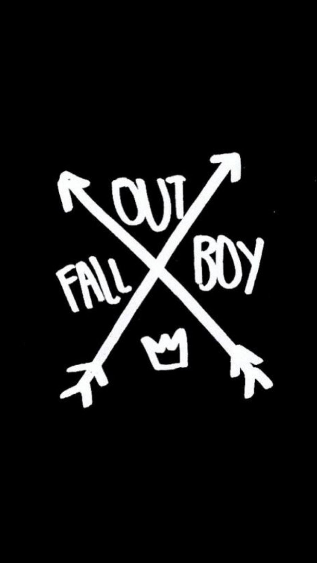Fall Out Boy Logo iPhone Wallpaper