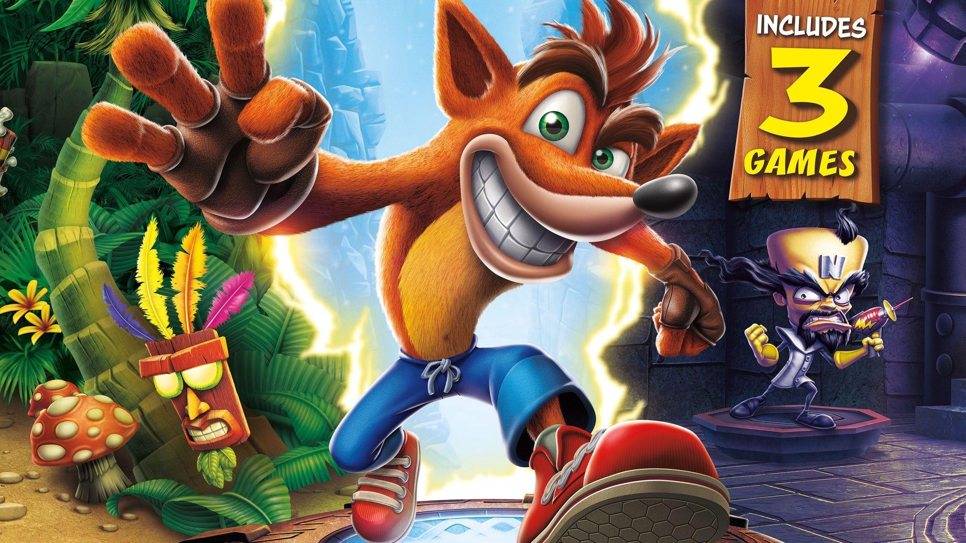 File Crash Bandicoot HD Wallpaper