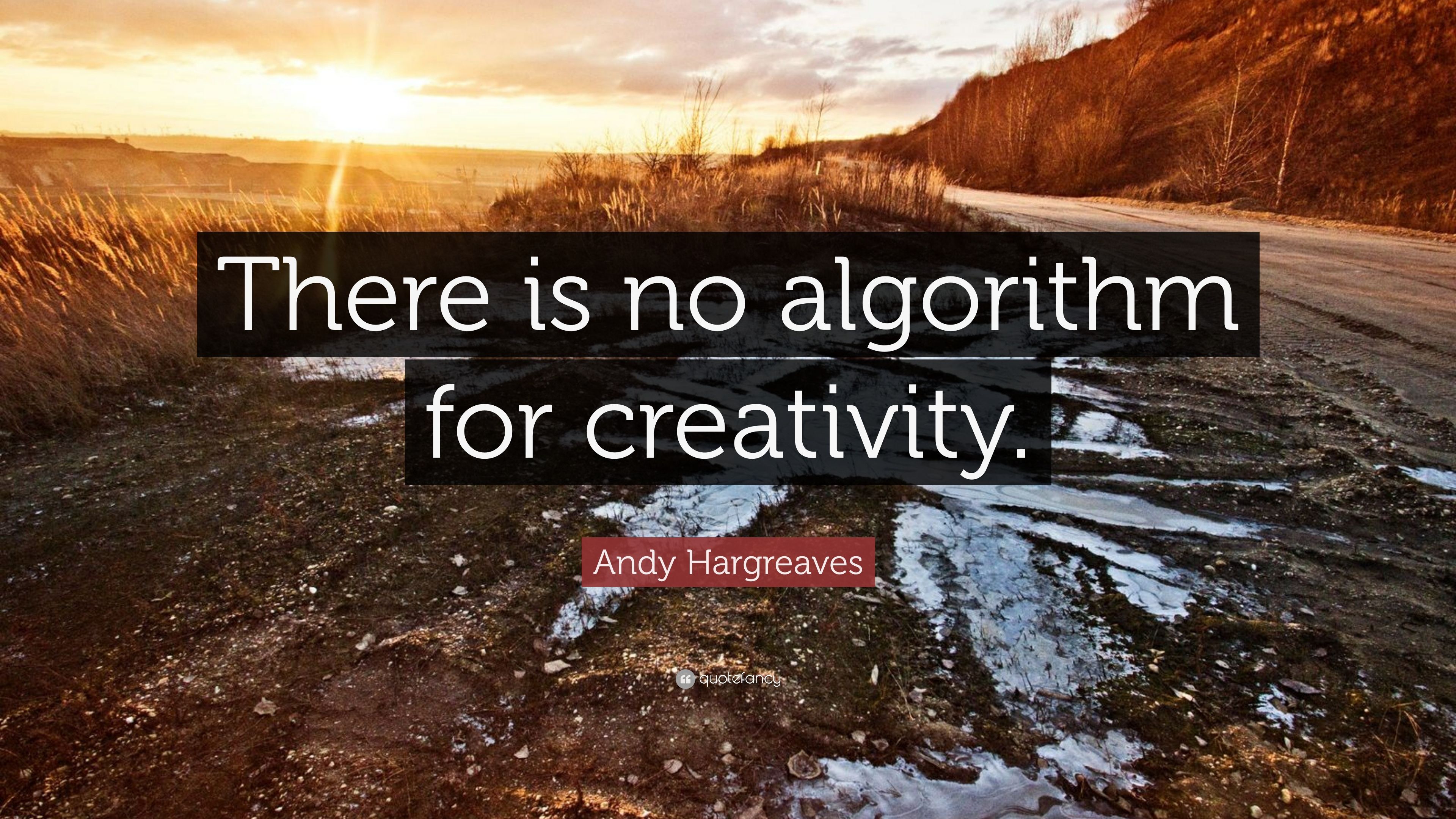 Andy Hargreaves Quote: “There is no algorithm for creativity.” 7