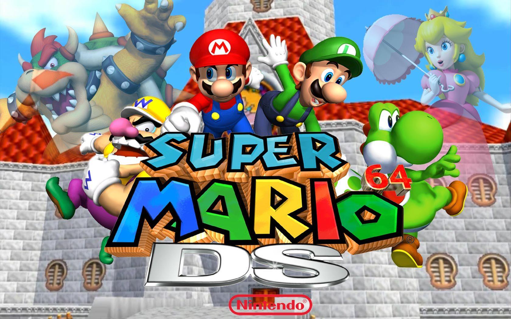Super Mario 64 DS Widescreen. MarioWiki