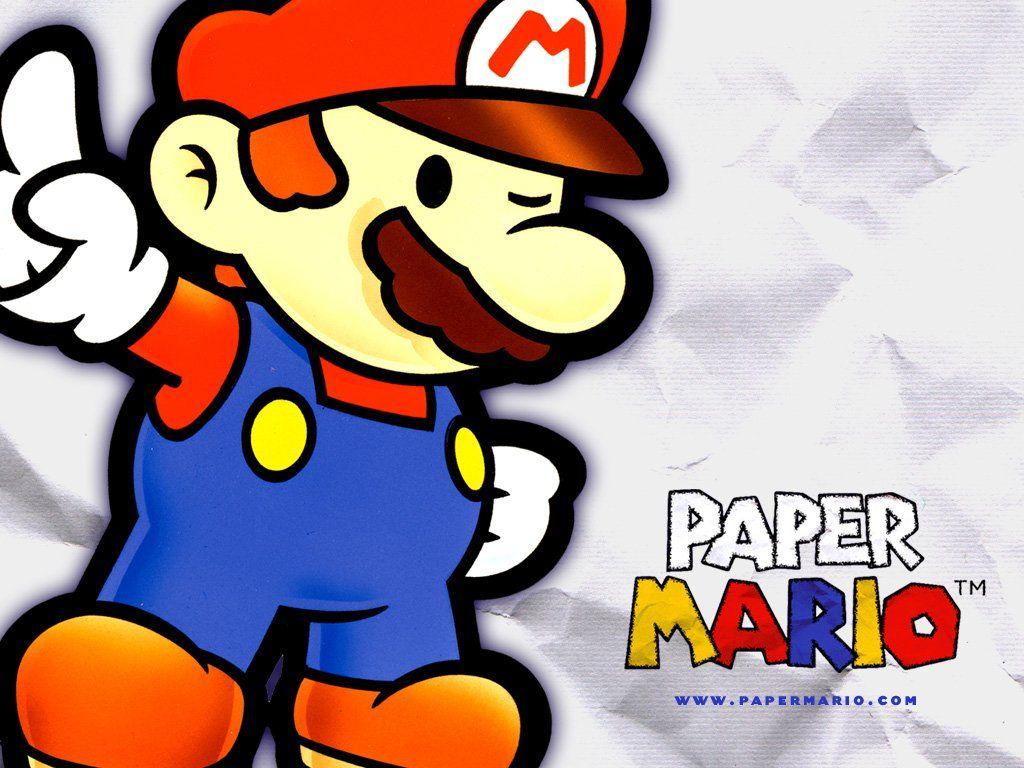 TMK. Downloads. Image. Wallpaper. Paper Mario (N64)