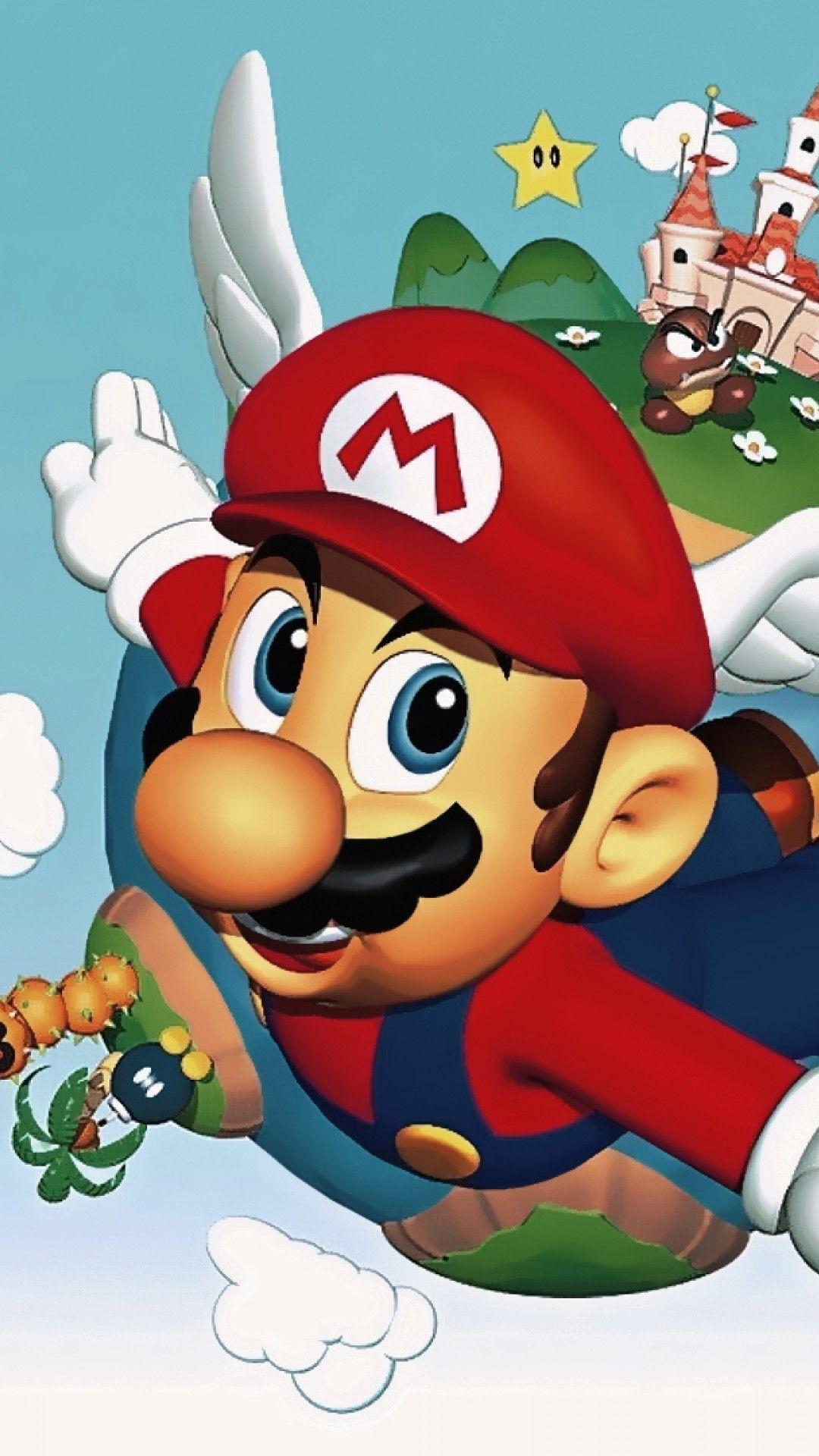 Super Mario 64 Quotes iPhone 6 Plus