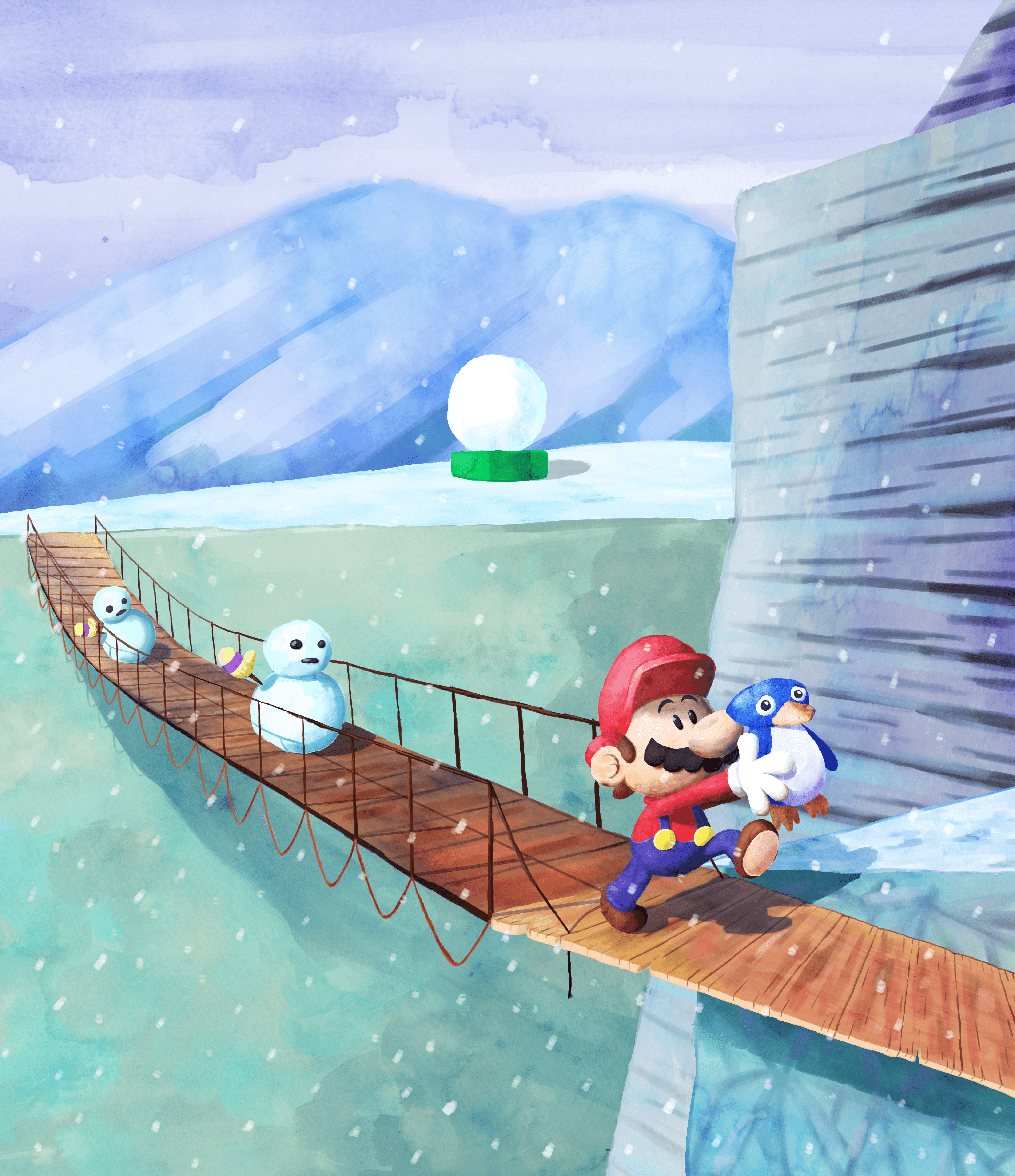 Super Mario 64 Background 5872