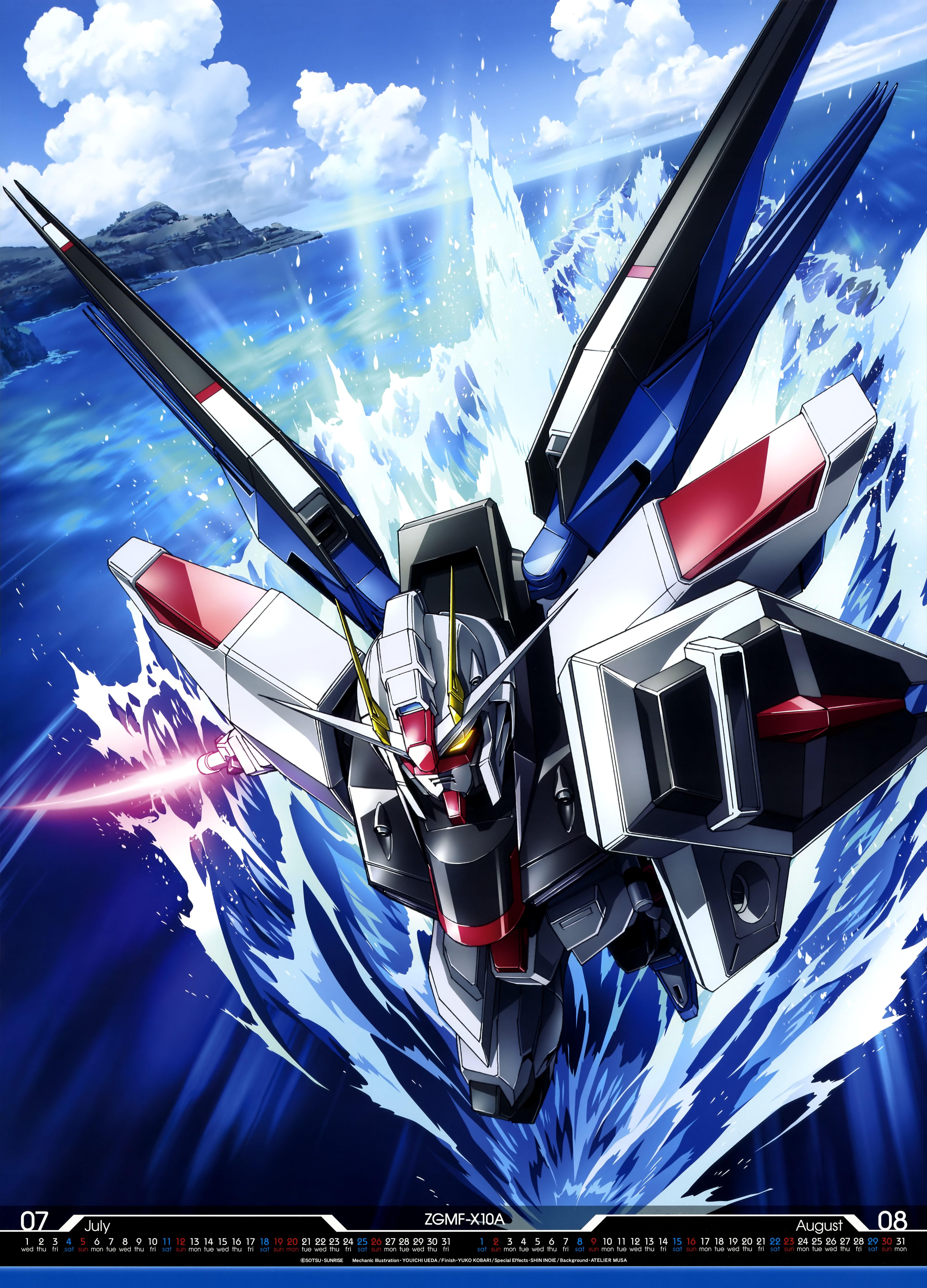 Freedom Gundam Wallpaper 4K