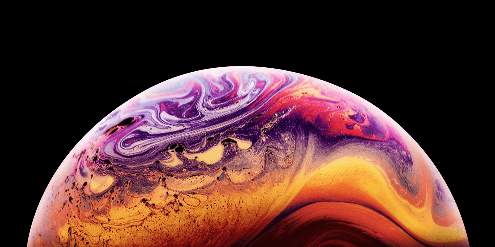 Download the wallpaper from the leaked iPhone XS image right here