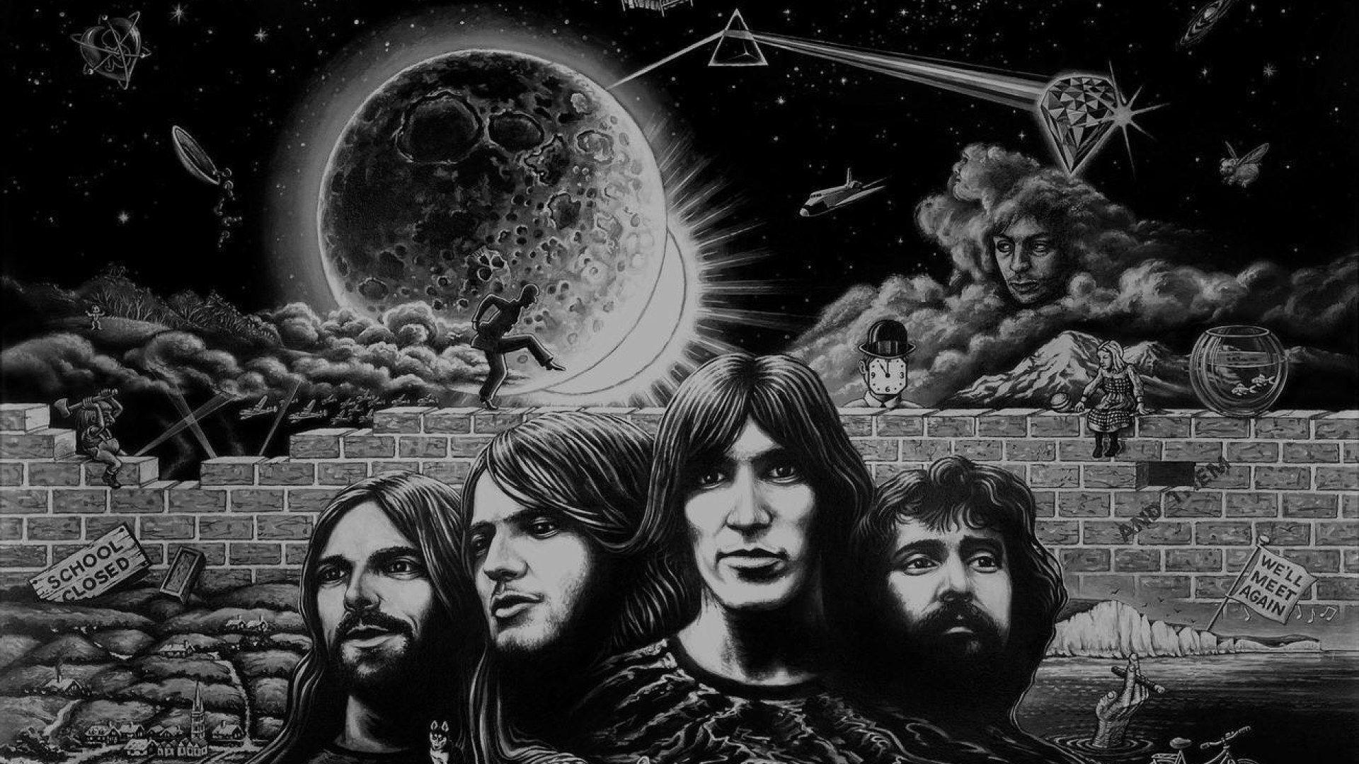 Nick Mason, Pink Floyd, Richard Wright, Roger Waters, Syd Barrett HD