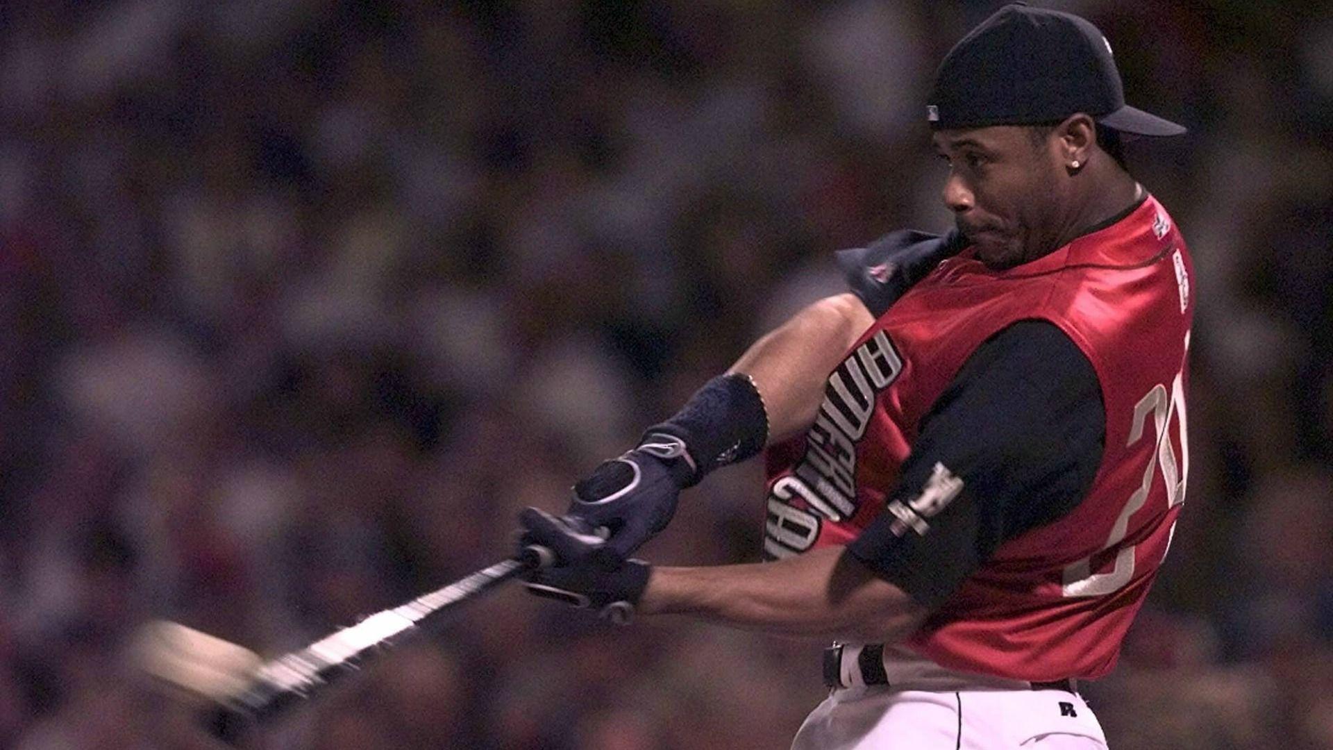 Ken Griffey Jr. explains why he wore his hat backwards.
