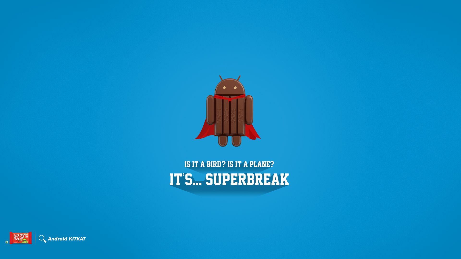 Android 4.4 KitKat Wallpaper. Method of Tried