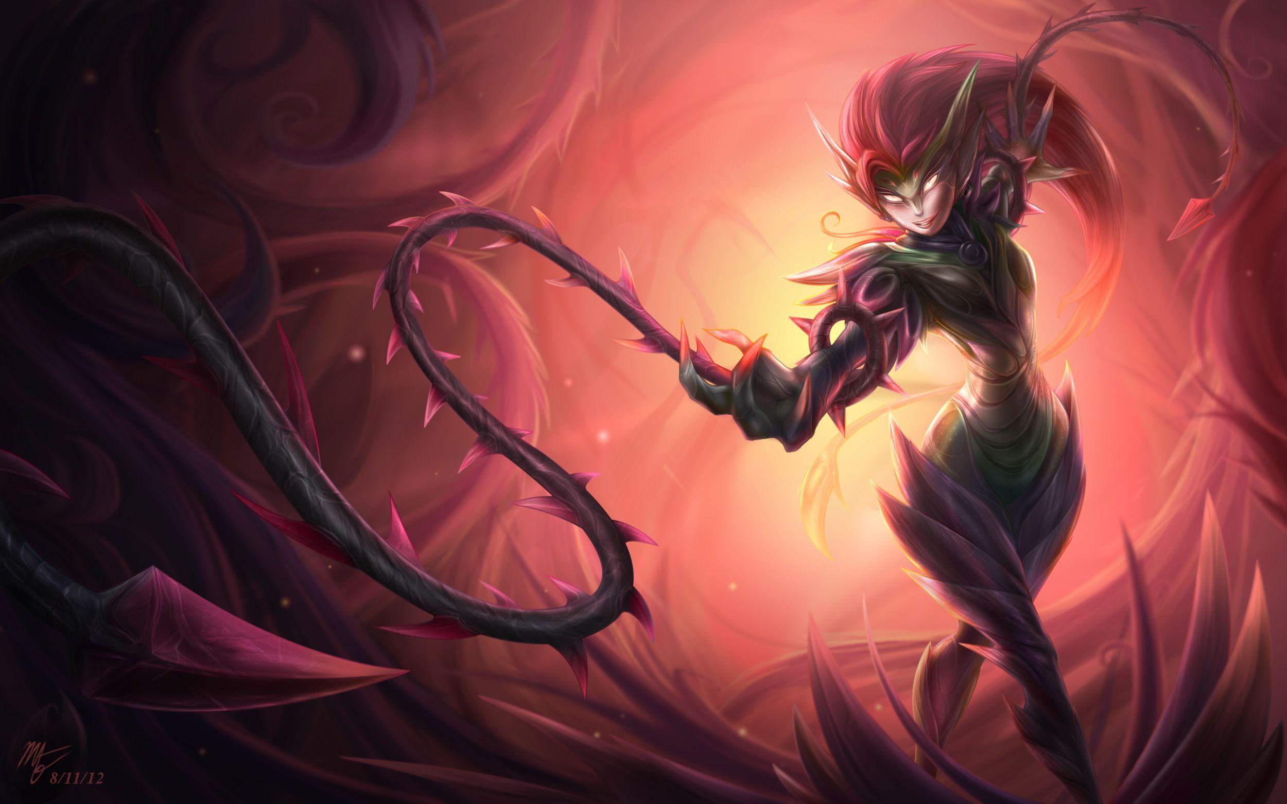 Zyra Wallpaper by VegaColors of Legends Wallpaper