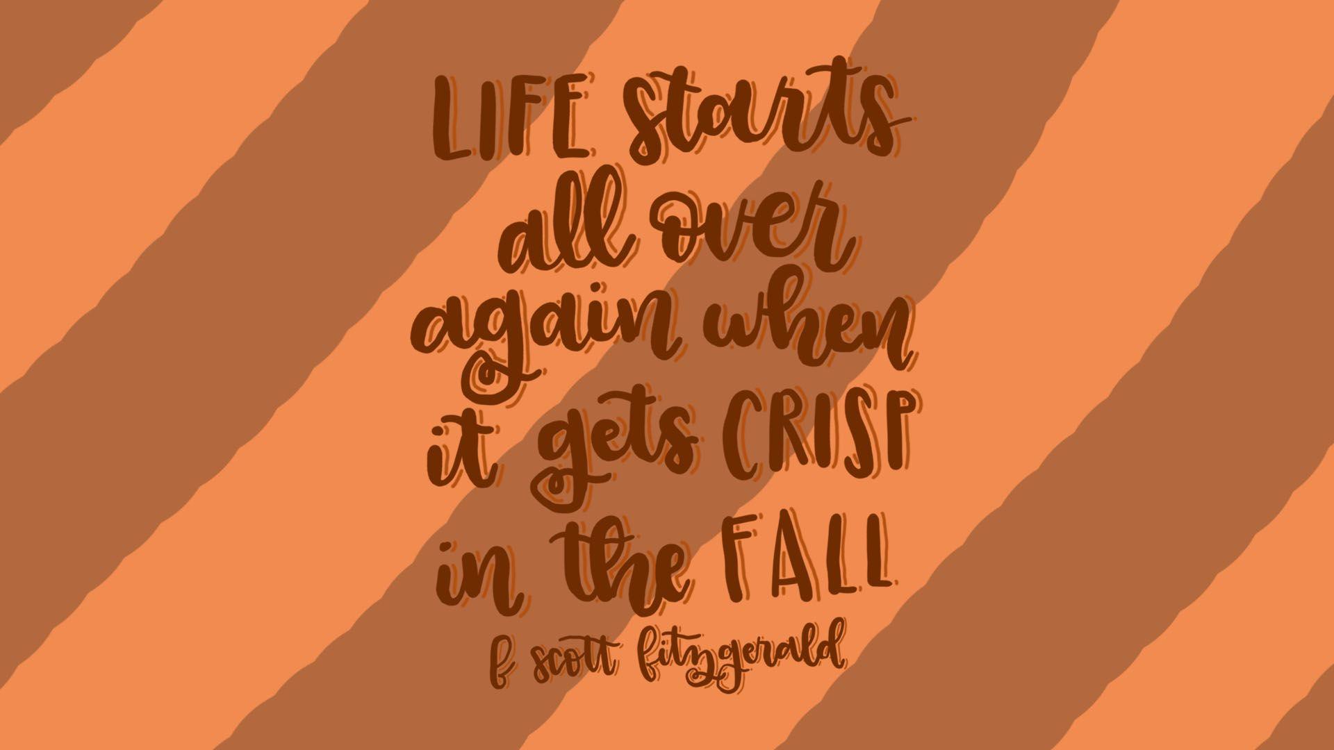 TECH TUESDAY: Autumnal Inspiration Wallpaper